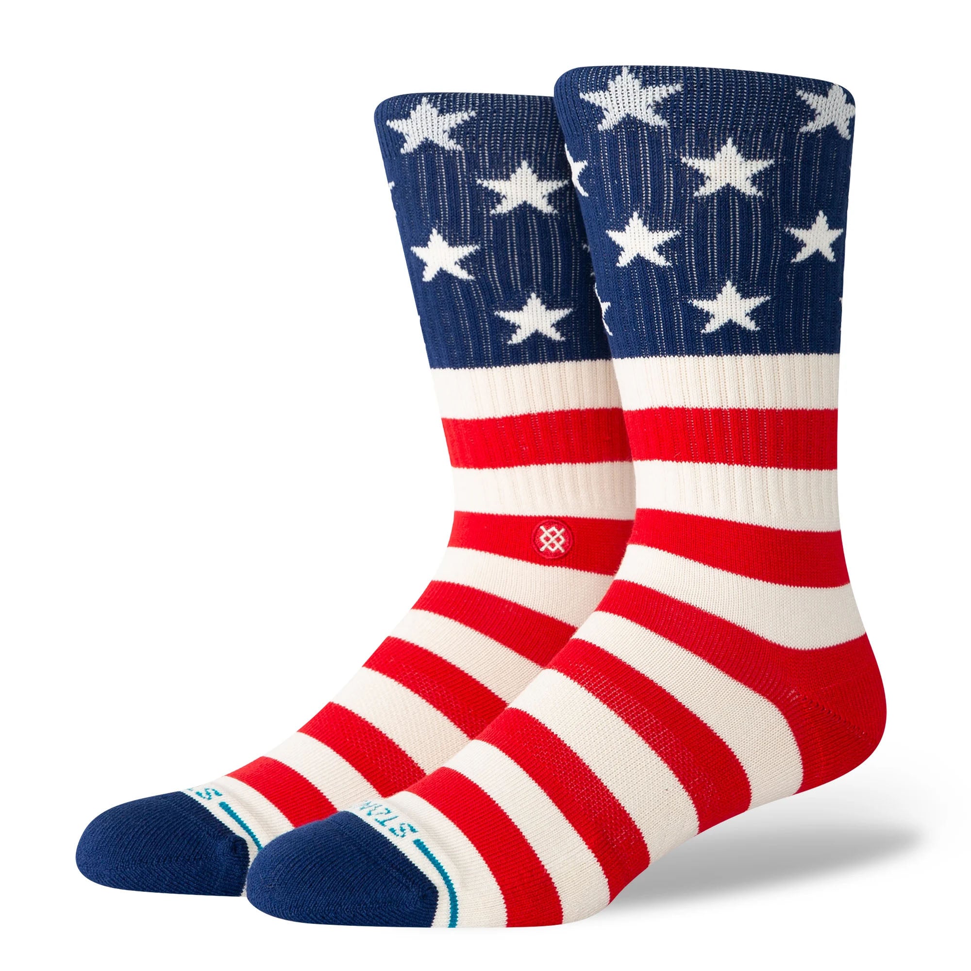 Stance The Fourth Men's Crew Socks - Red
