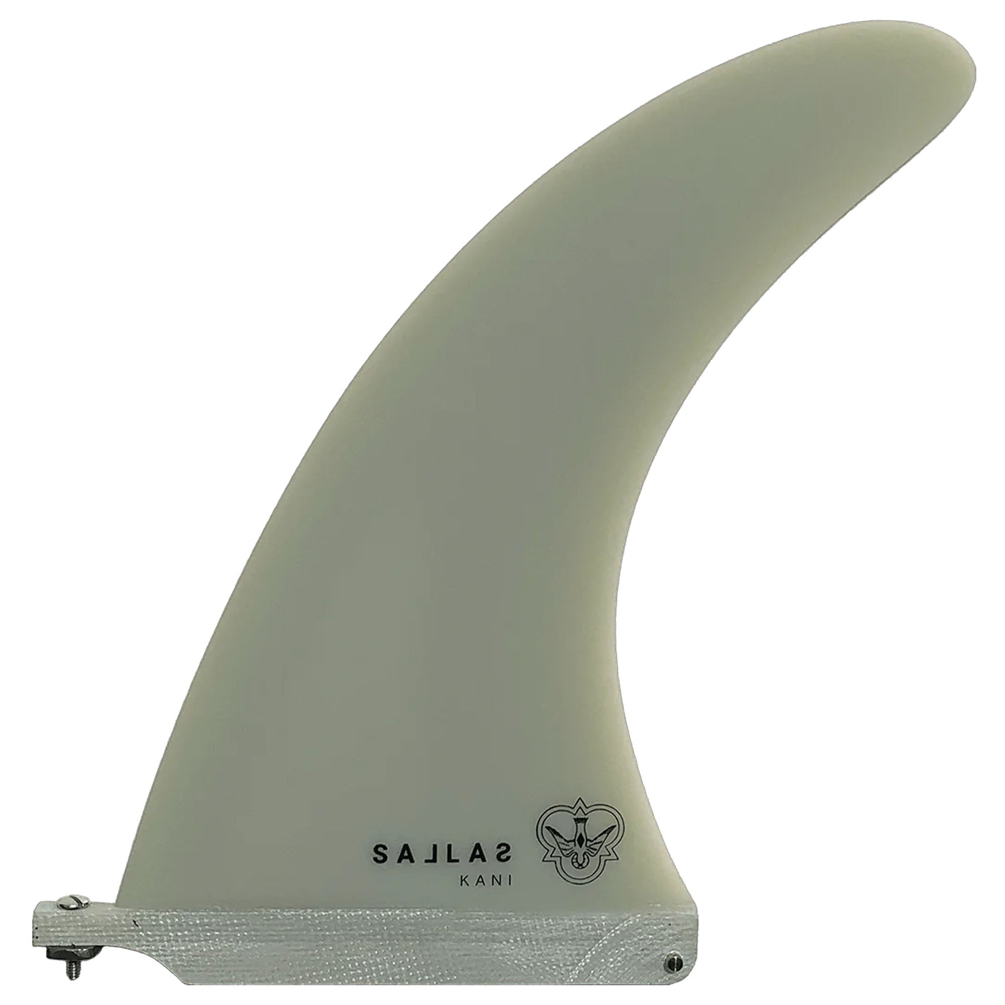 Flying Diamonds Sallas X Kani Longboard Fin - 9.5"/Kani White