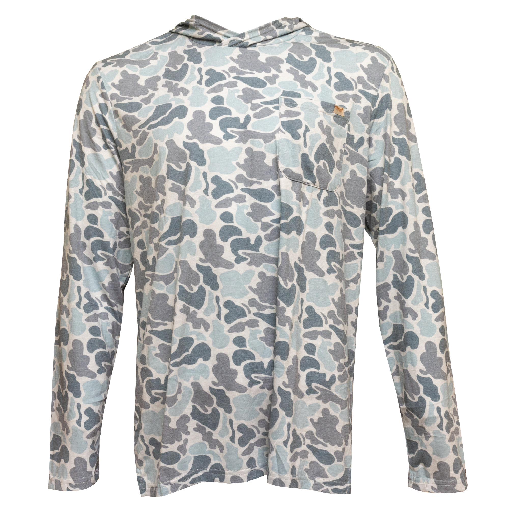 Marsh Wear Buxton Hagood Performance Men's L/S Hoodie - Silver Mallard Camo