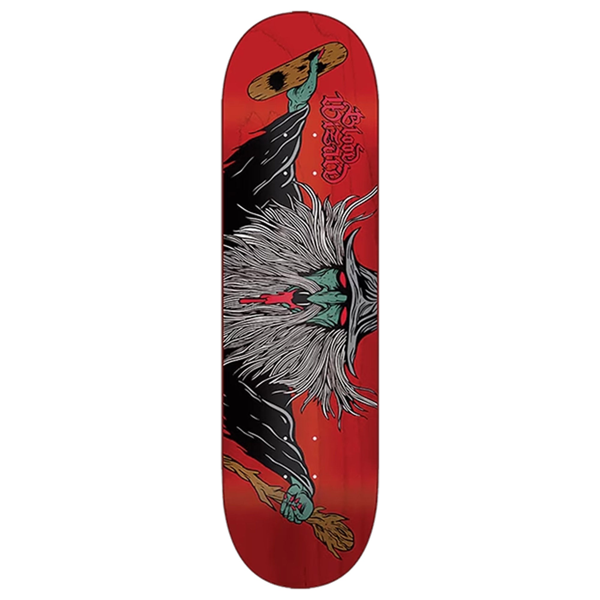 Blood Wizard Flying Wizard 8.75" Skateboard Deck
