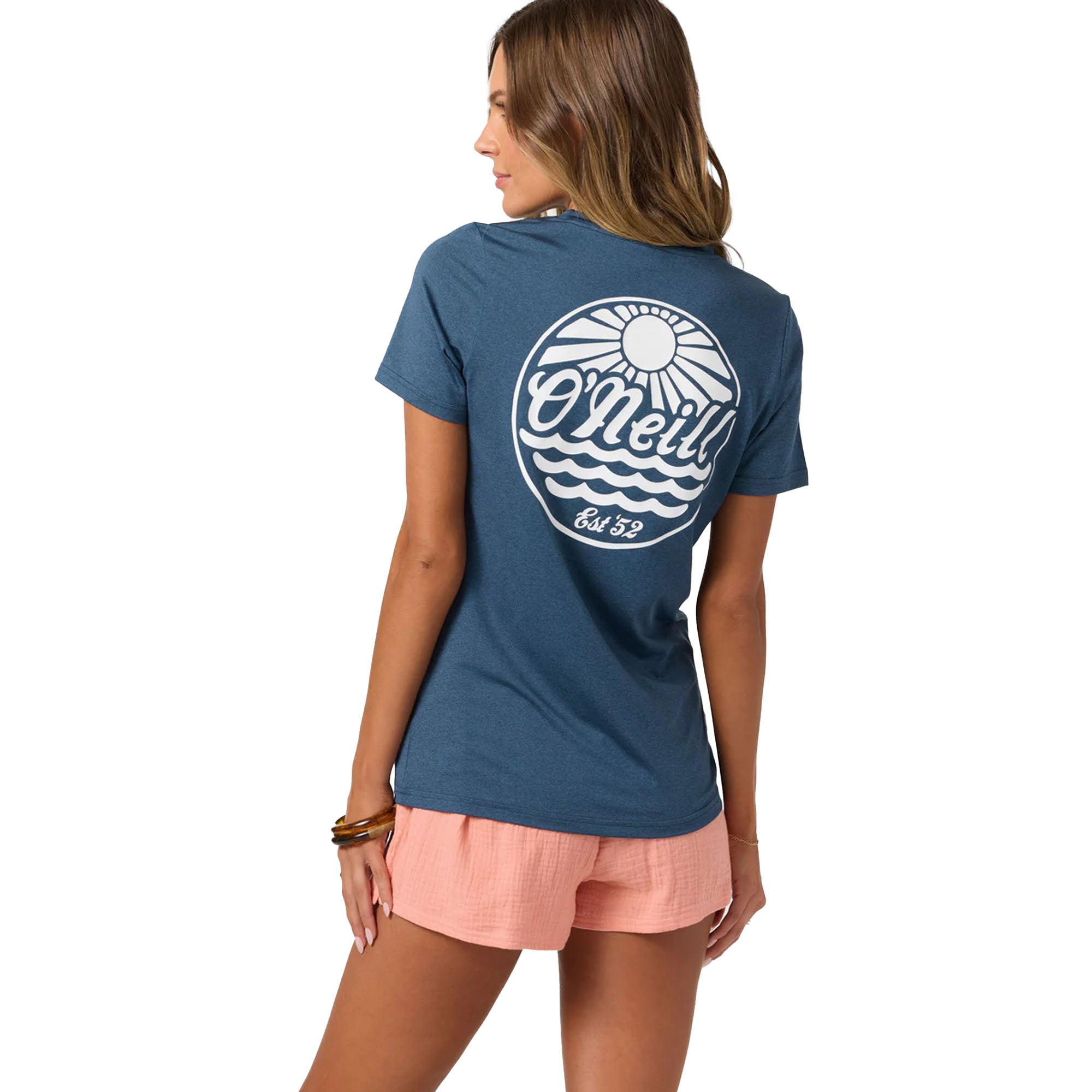 O'Neill Breezy UPF Women's S/S Shirt - Navy Heather