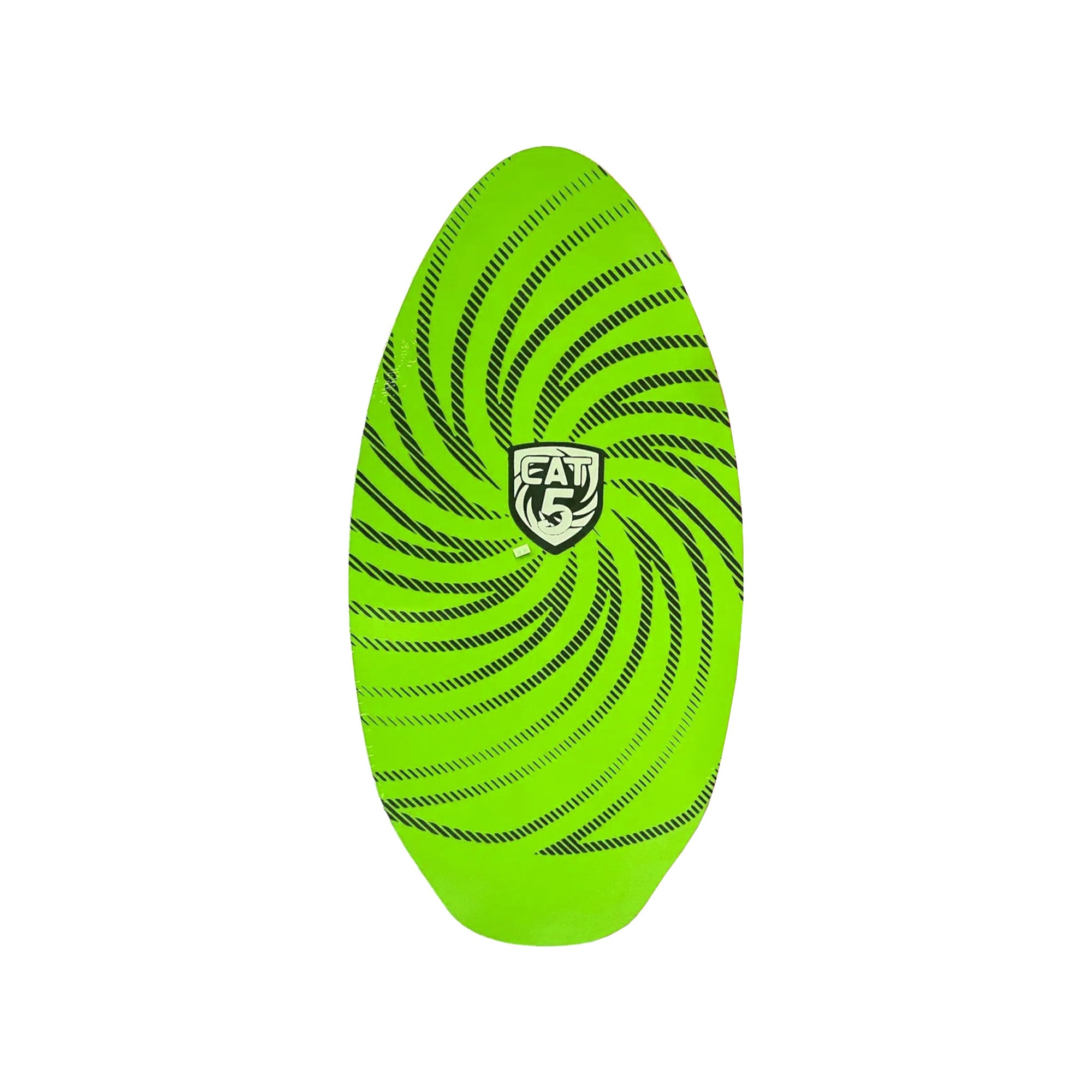 Cat 5 Spiral 45" Skimboard - Green