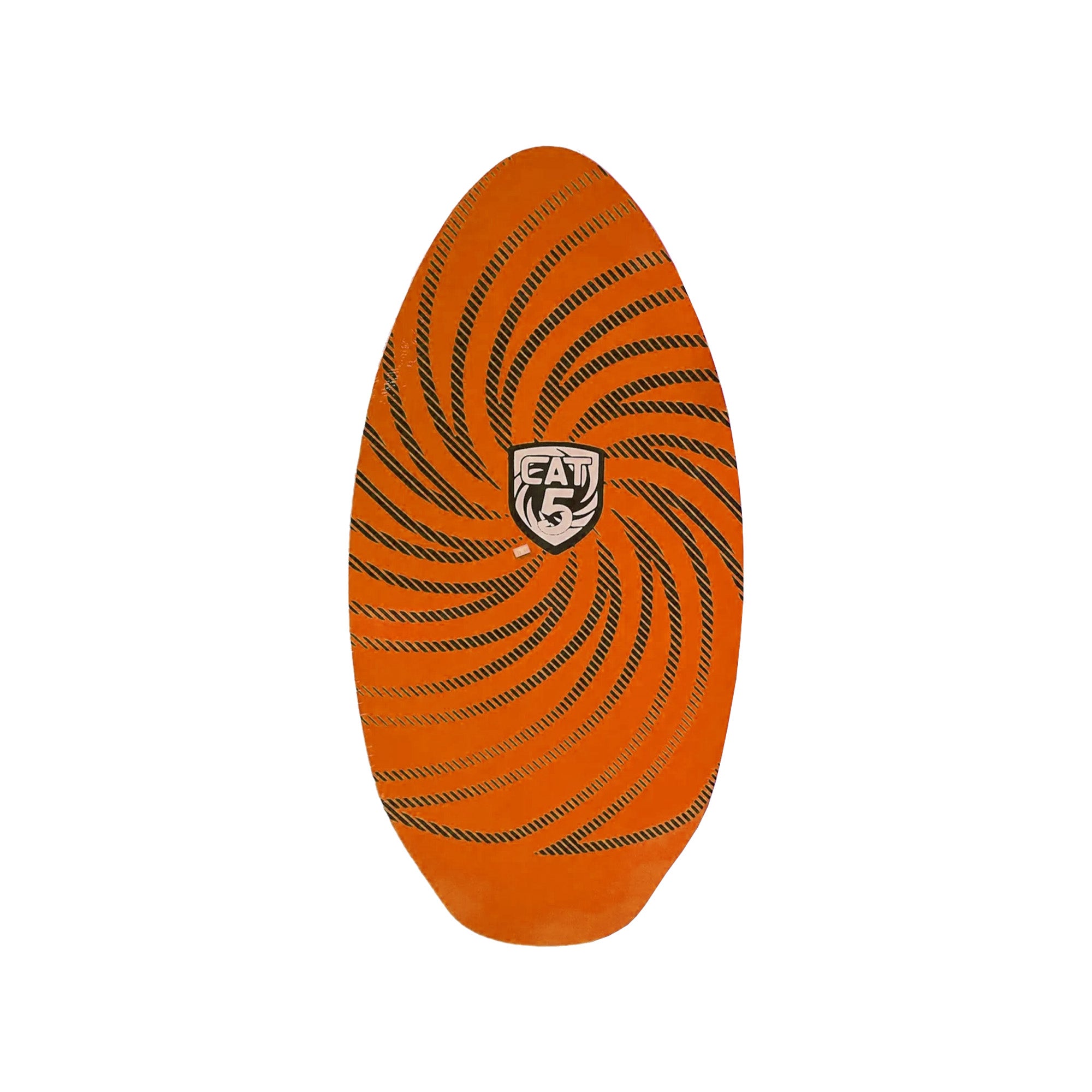 Cat 5 Spiral 45" Skimboard - Orange