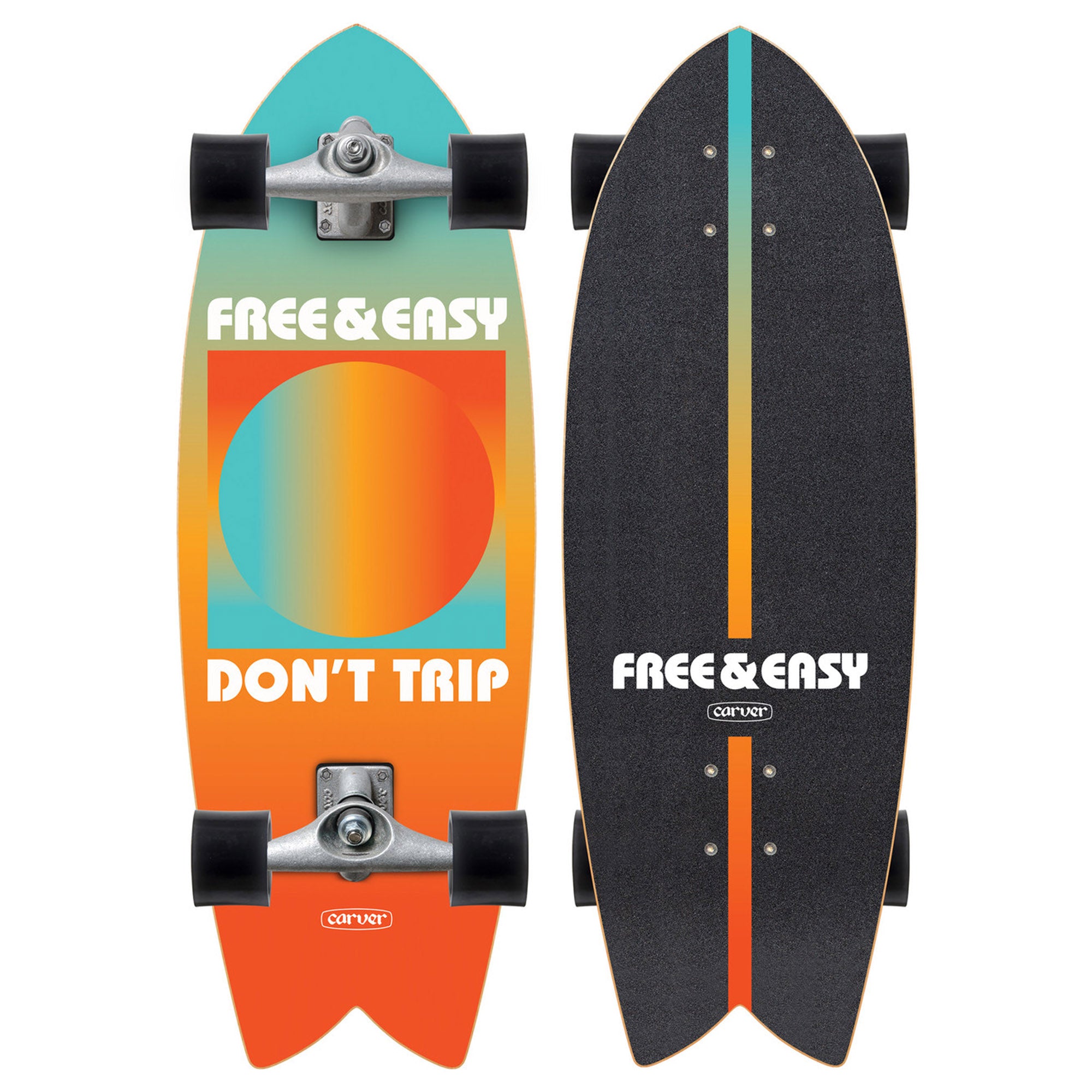 Carver CX Free & Easy Gradient Sun 29.25" Surfskate Complete