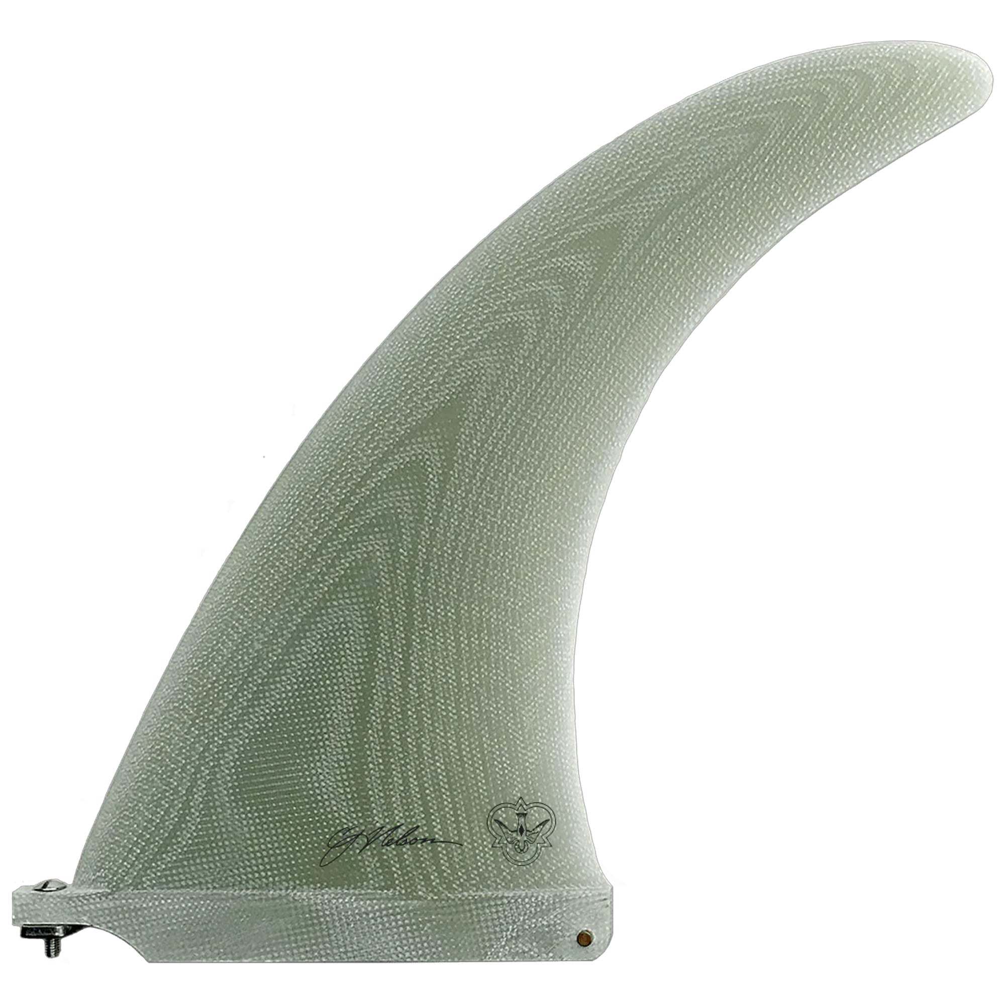 Flying Diamonds CJ Involvement Longboard Fin - 9.5"/Clear