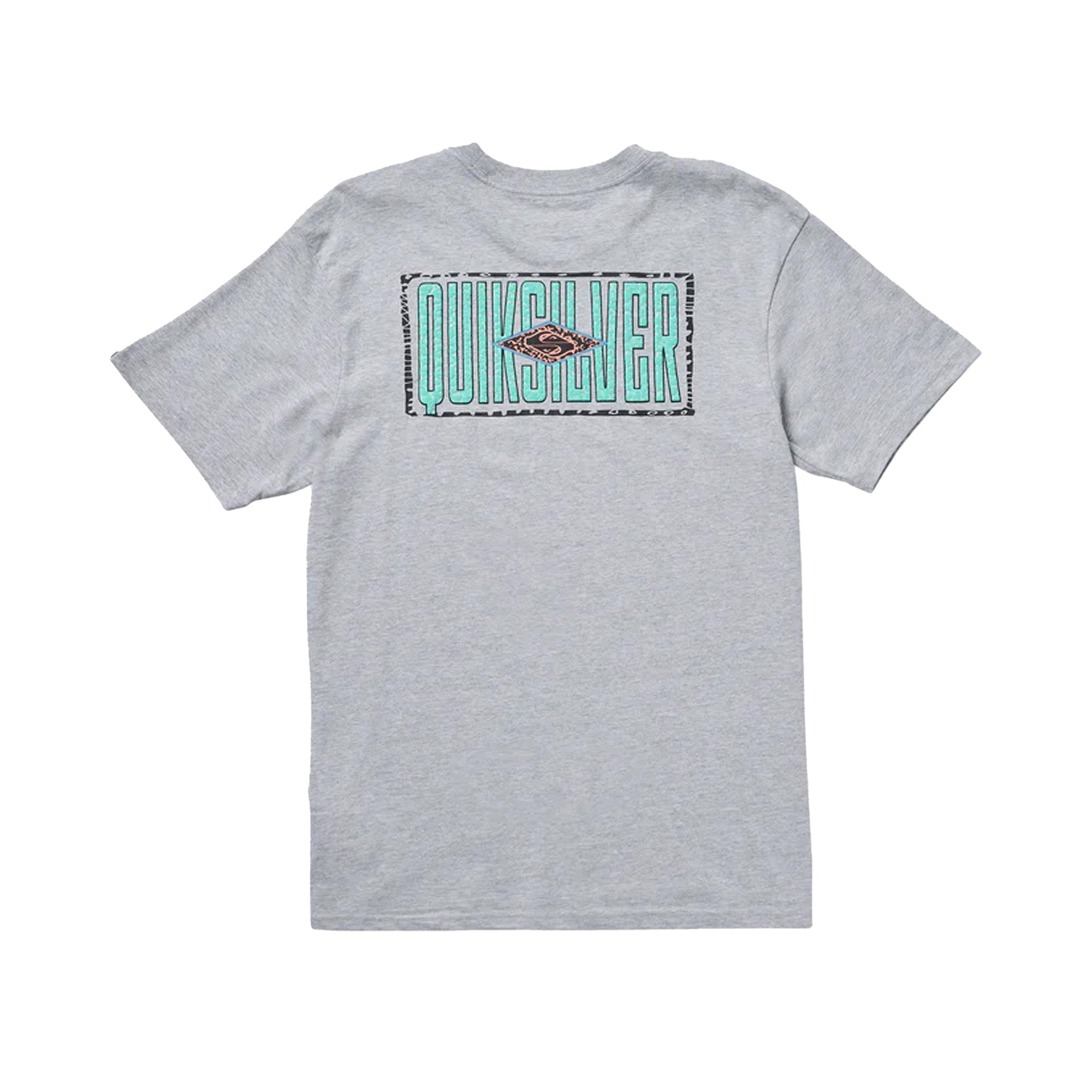Quiksilver Fossilized Men's S/S T-Shirt - Heather Grey