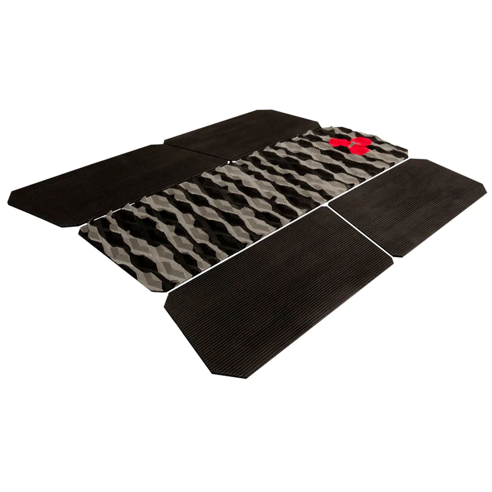 Channel Islands Front Flux 5-Peice Traction Pad - Black Tiger