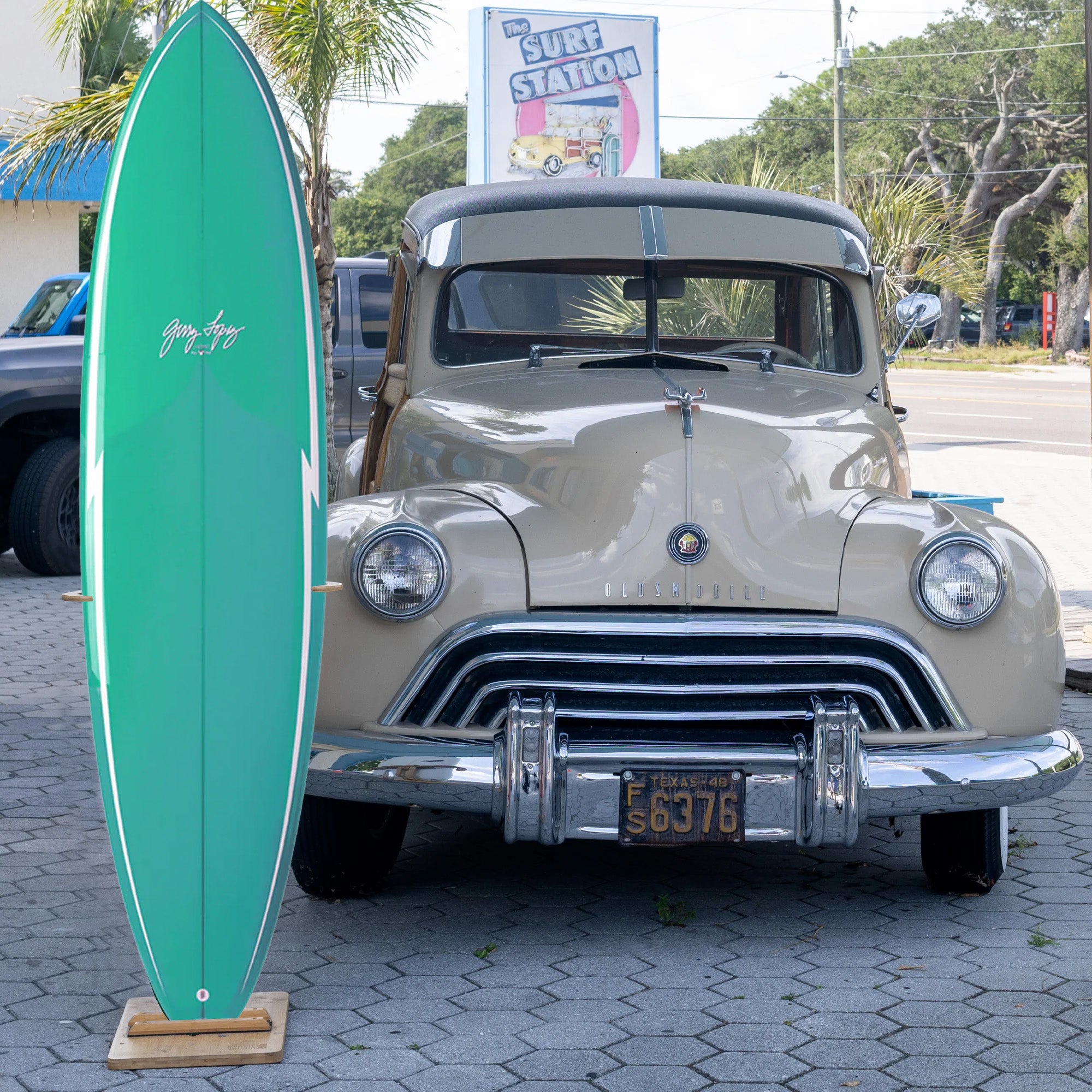 Gerry Lopez Little Darlin 6'4 Surfboard - FCS II
