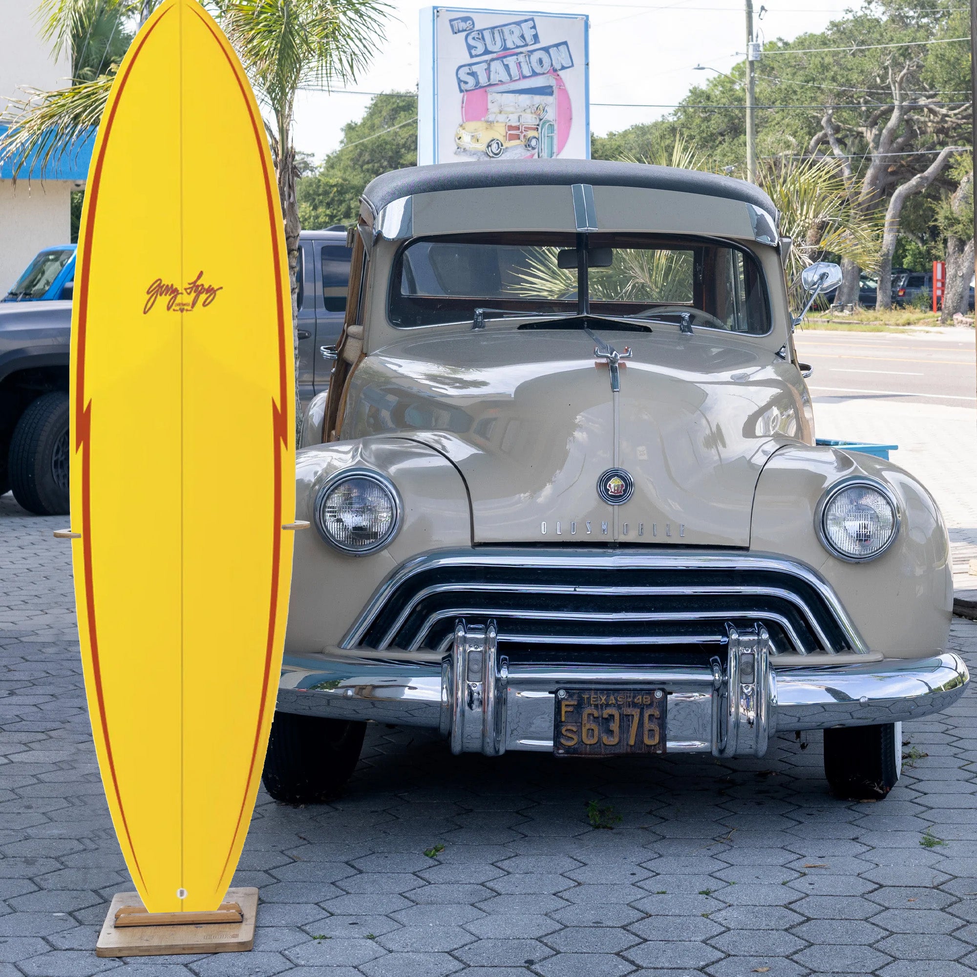 Gerry Lopez Little Darlin 6'8 Surfboard - FCS II