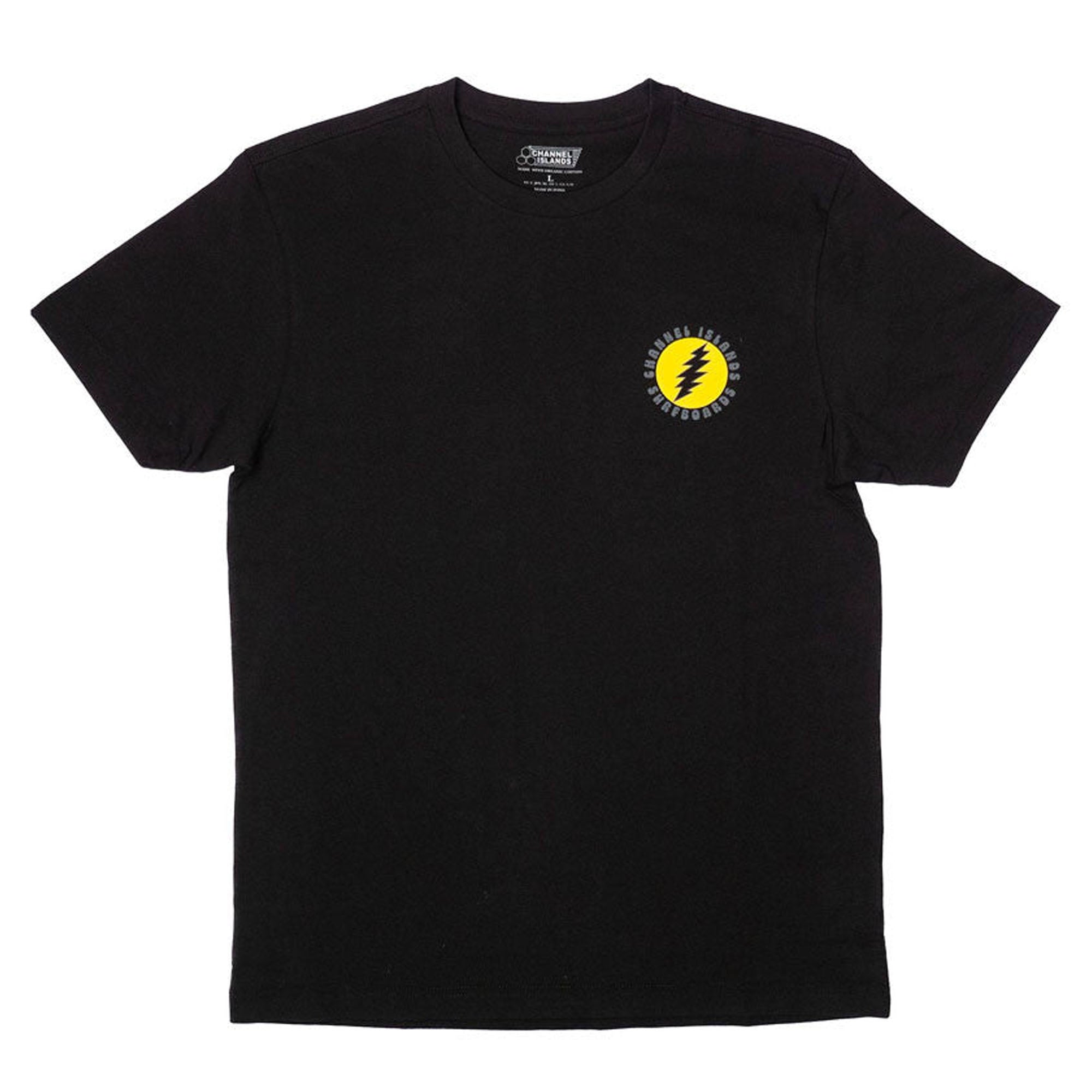 Channel Islands Happy 24/7 Men's S/S T-Shirt - Black