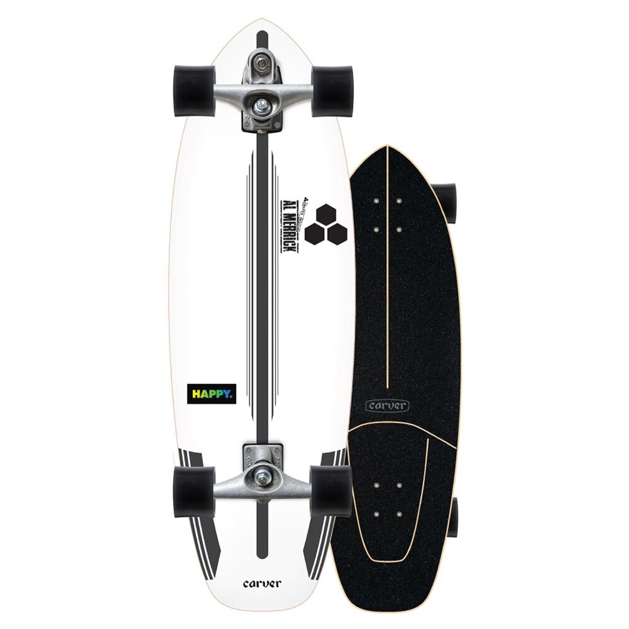 Carver X Channel Islands C7 Happy Everyday 30.75" Surfskate Skateboard