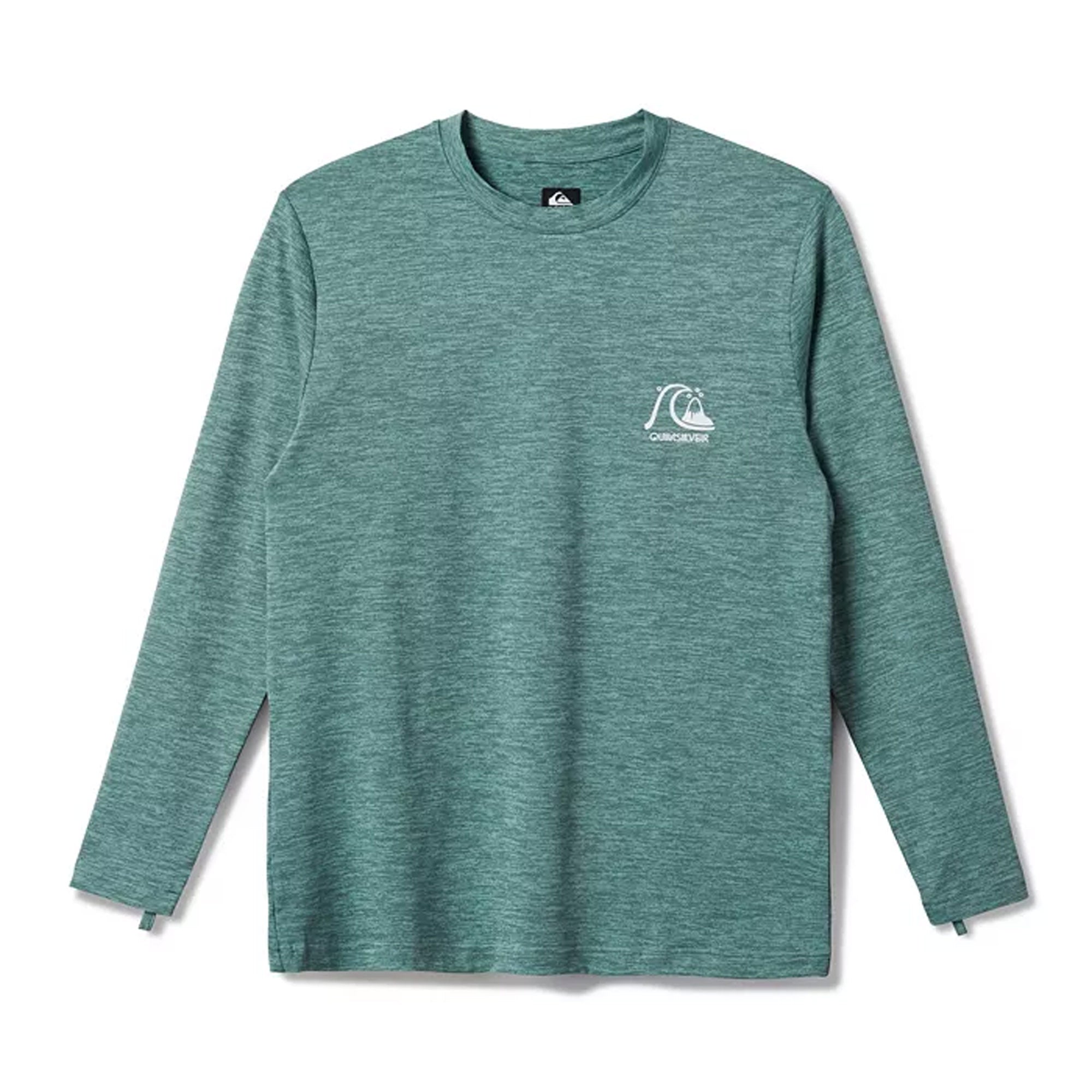 Quiksilver DNA Men's L/S Surf Shirt - Jade Heather