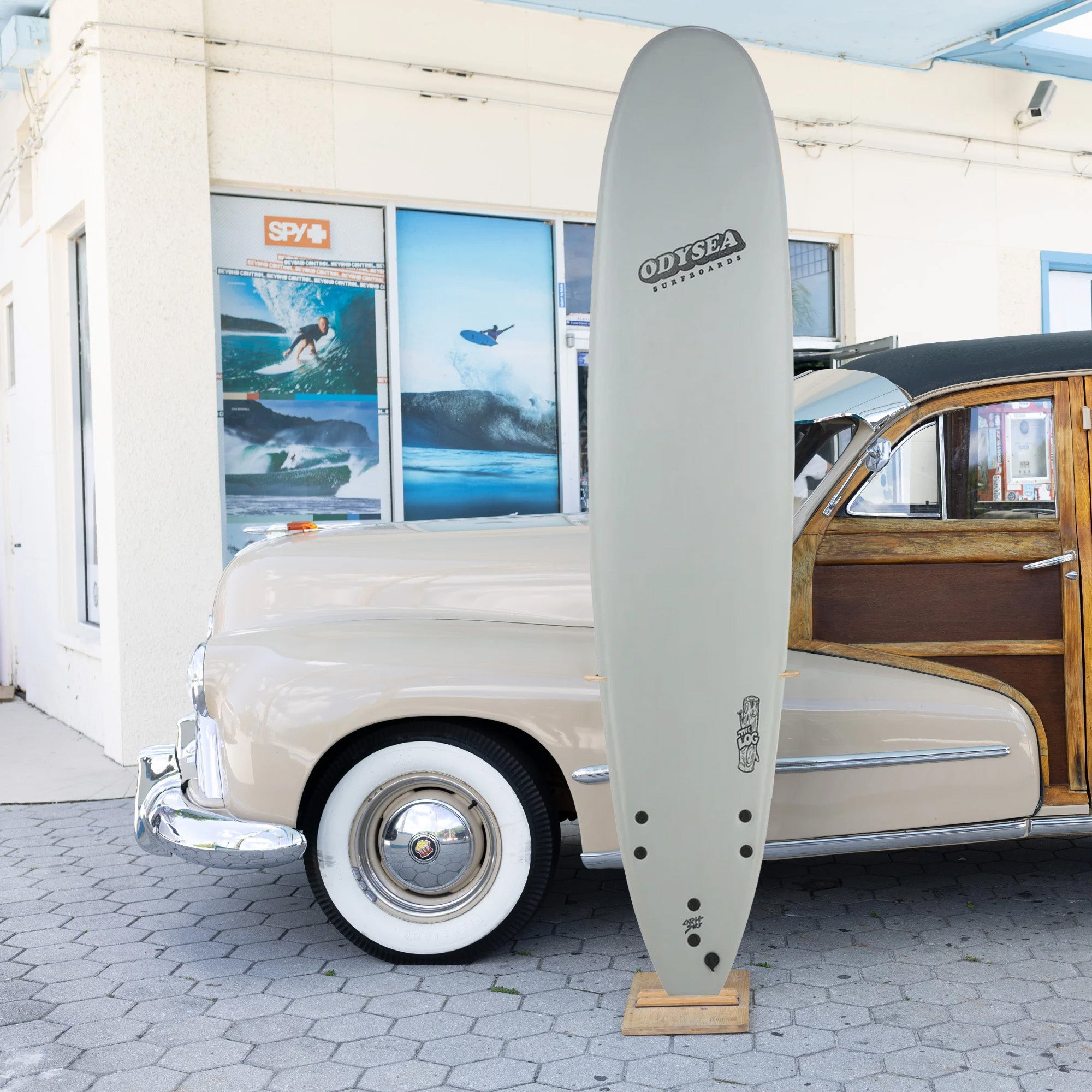 Catch Surf Odysea Log 9'0 Soft Surfboard - Cool Grey
