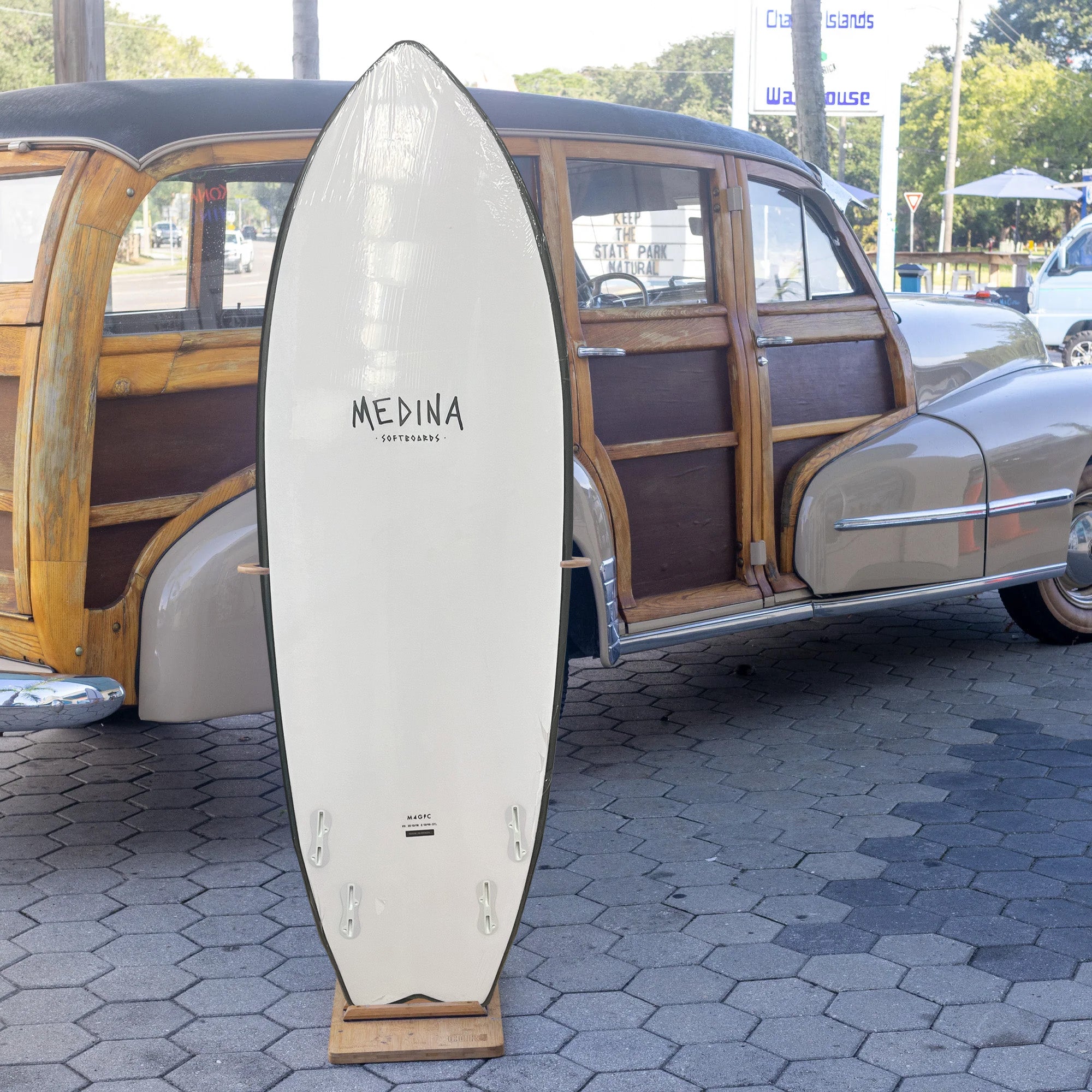 Medina Smile 5'6 Soft Surfboard - Black