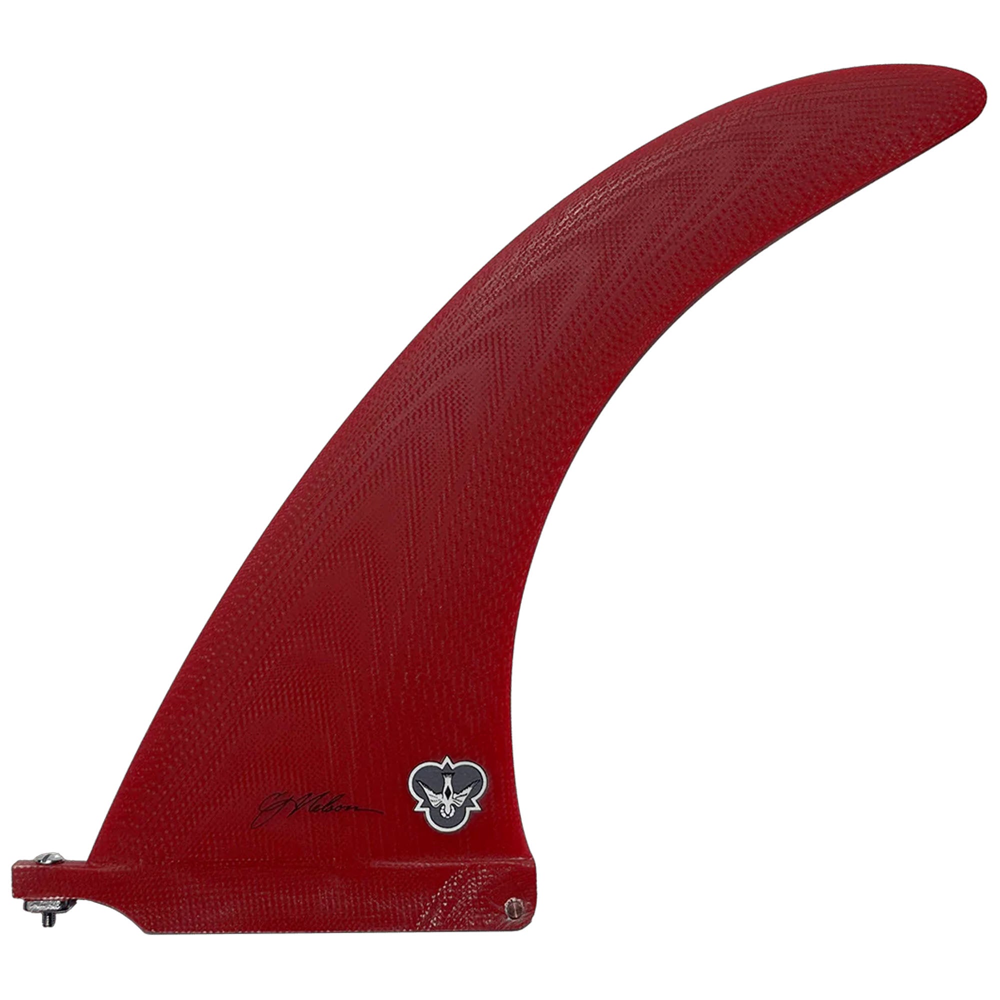 Flying Diamonds CJ Parallax Longboard Fin - 9.5"/Red