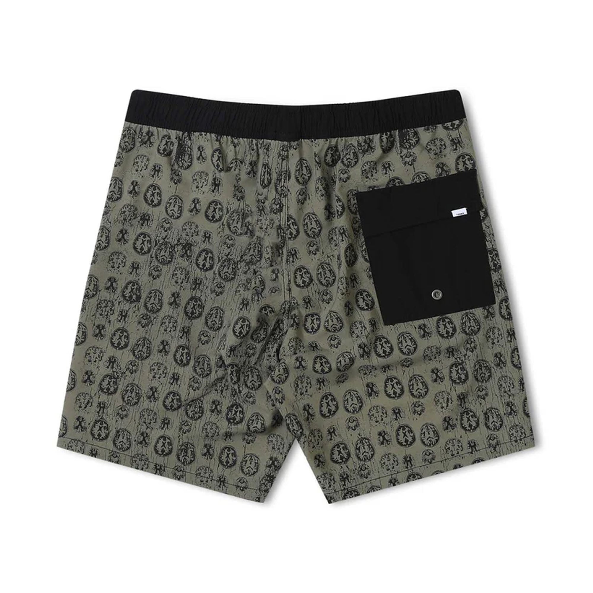 Former Swans Rumination 18" Men's Boardshorts - Black Sage