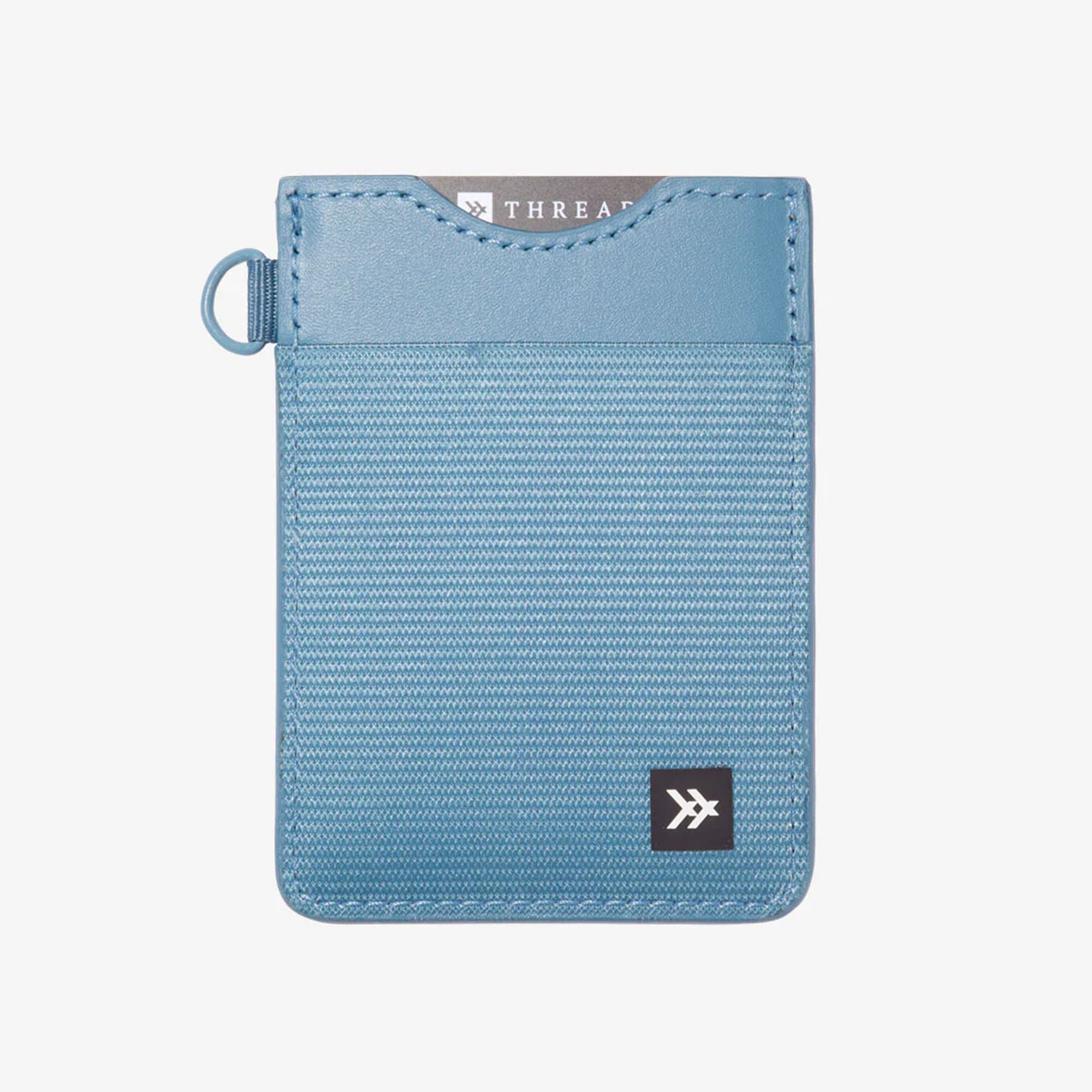 Thread Surf Blue Vertical Wallet