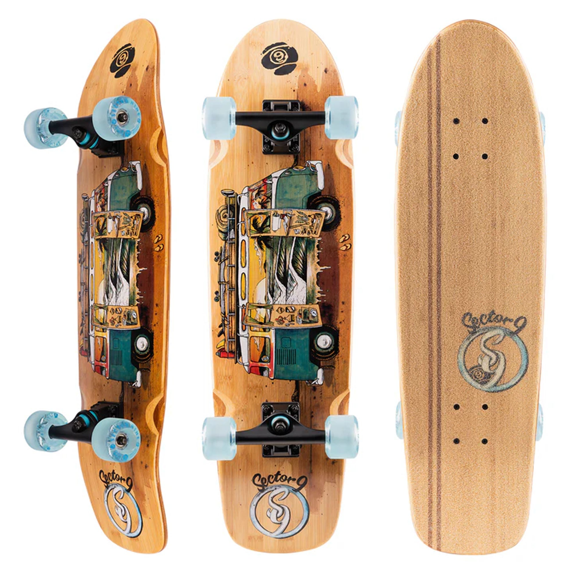 Sector 9 Van Bamboozler 31.5” Complete Skateboard