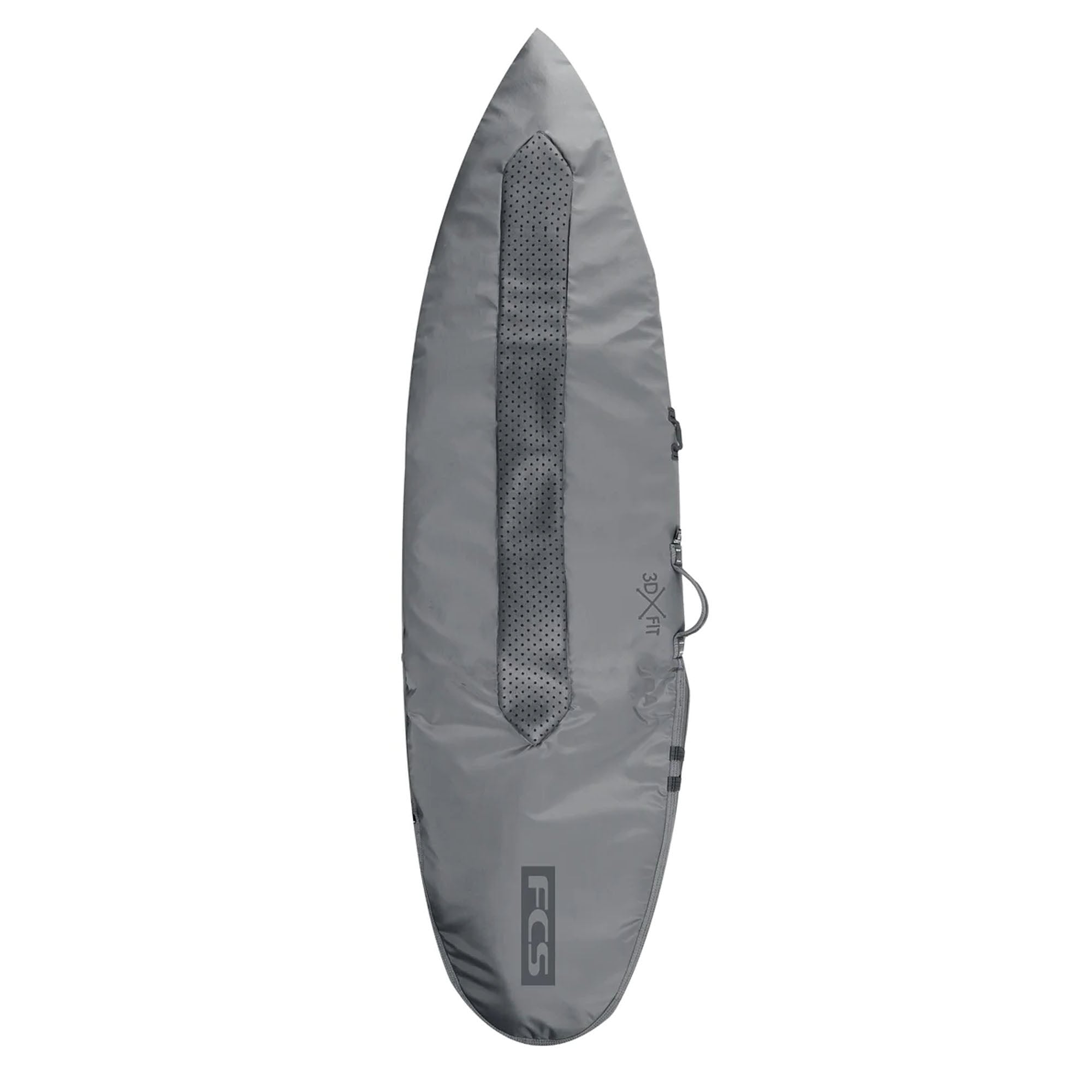 FCS 3DxFit Day All Purpose Surfboard Bag - Steel Grey