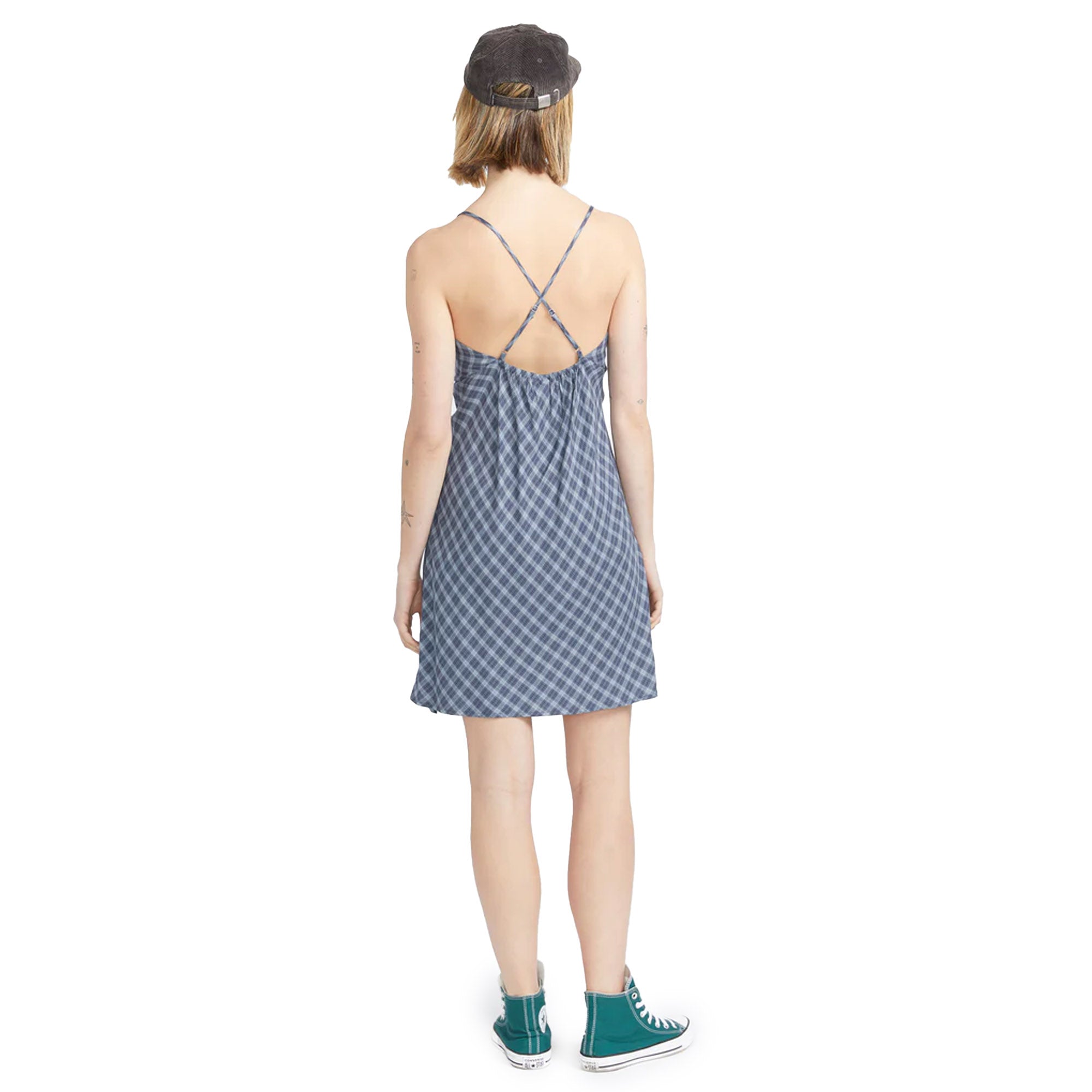 Volcom Haute Embers Women's Dress - Vintage Navy
