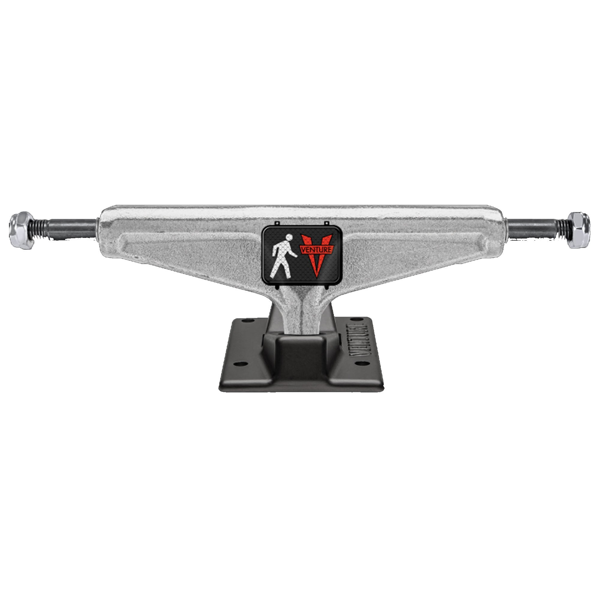 Venture Shanahan VLT Hi Street 142mm Skateboard Trucks - Silver/Black
