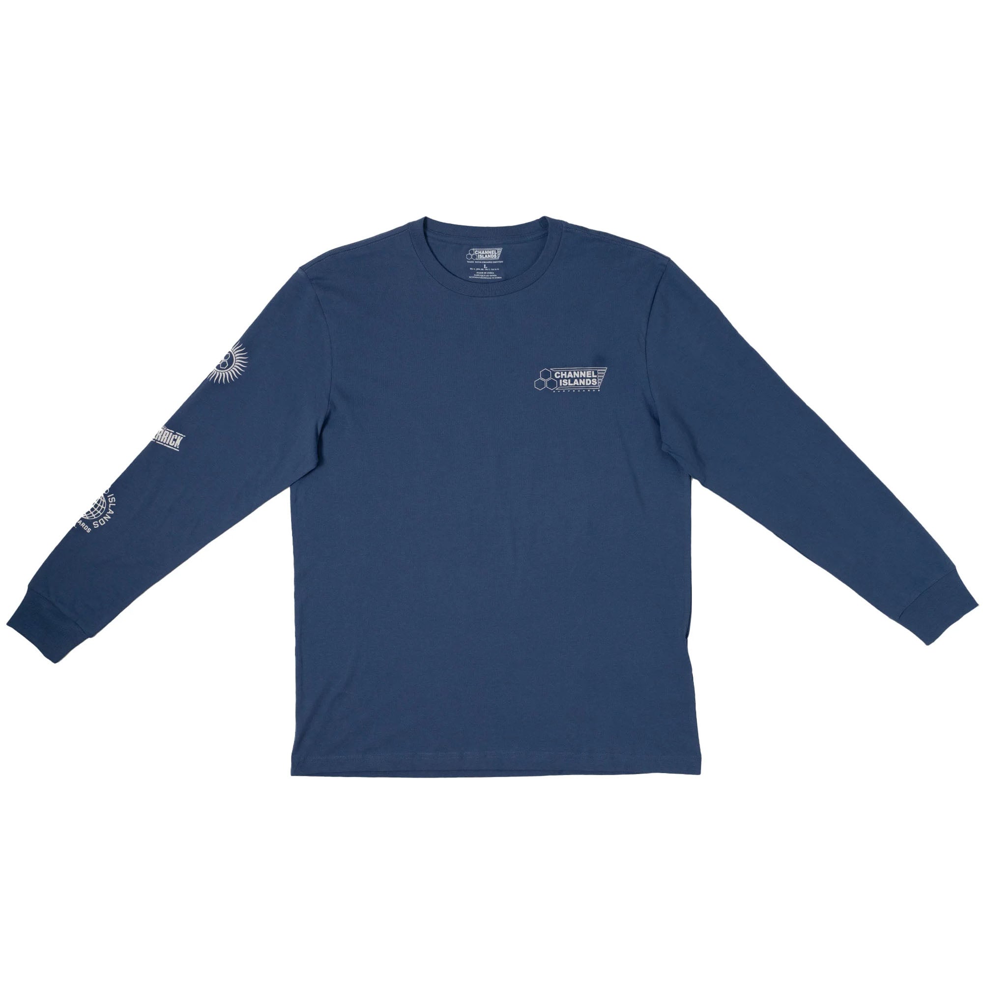 Channel Islands Mixed Bag Men's L/S T-Shirt - Cobalt Blue