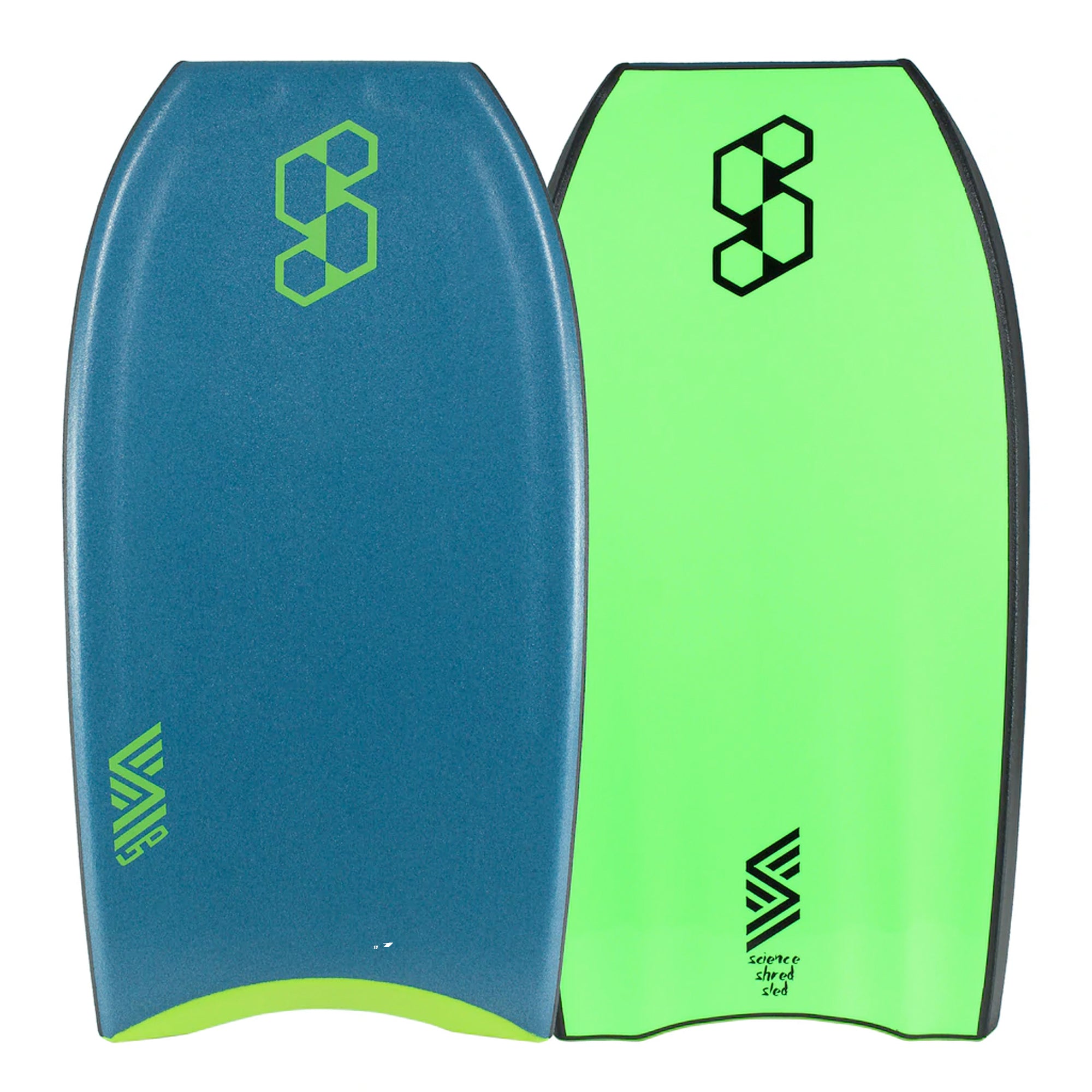 Mike Stewart Science Shred Sled Series LTD 36" Bodyboard - Green