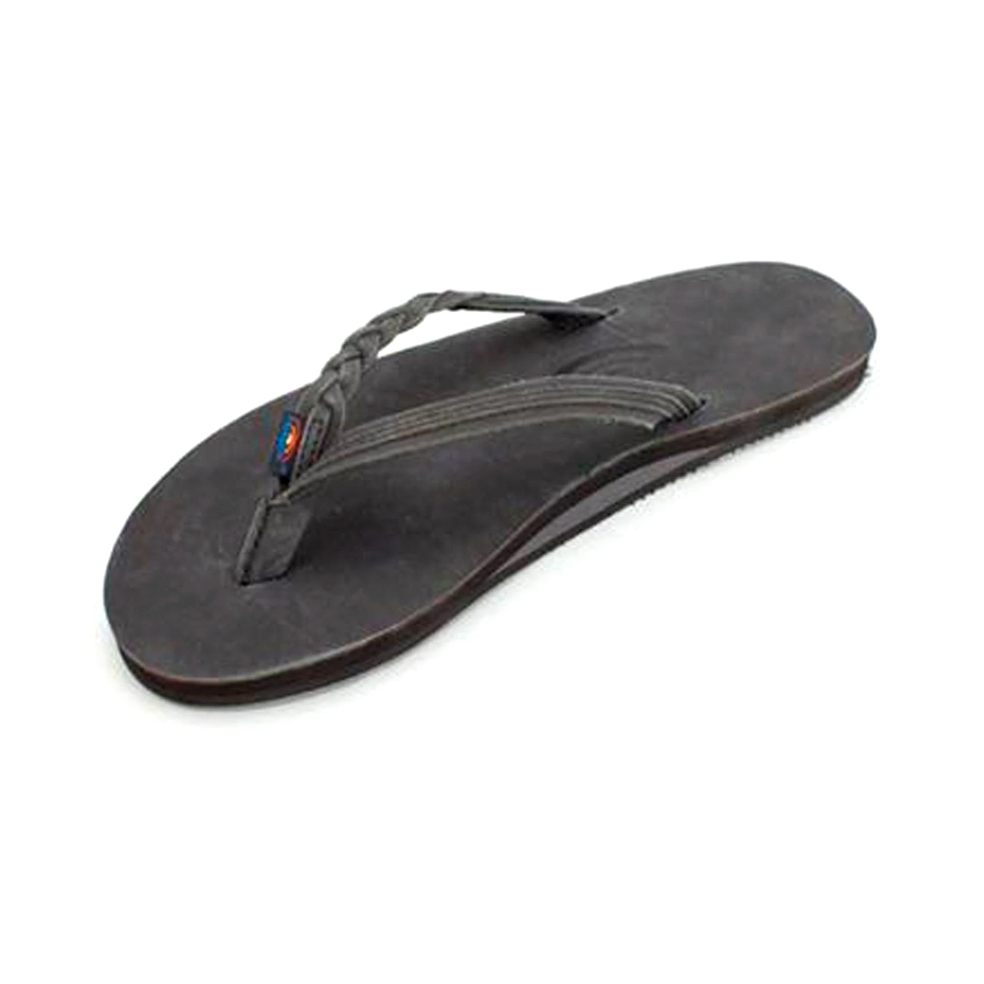 Rainbow Flirty Braidy Women's Sandals - Black