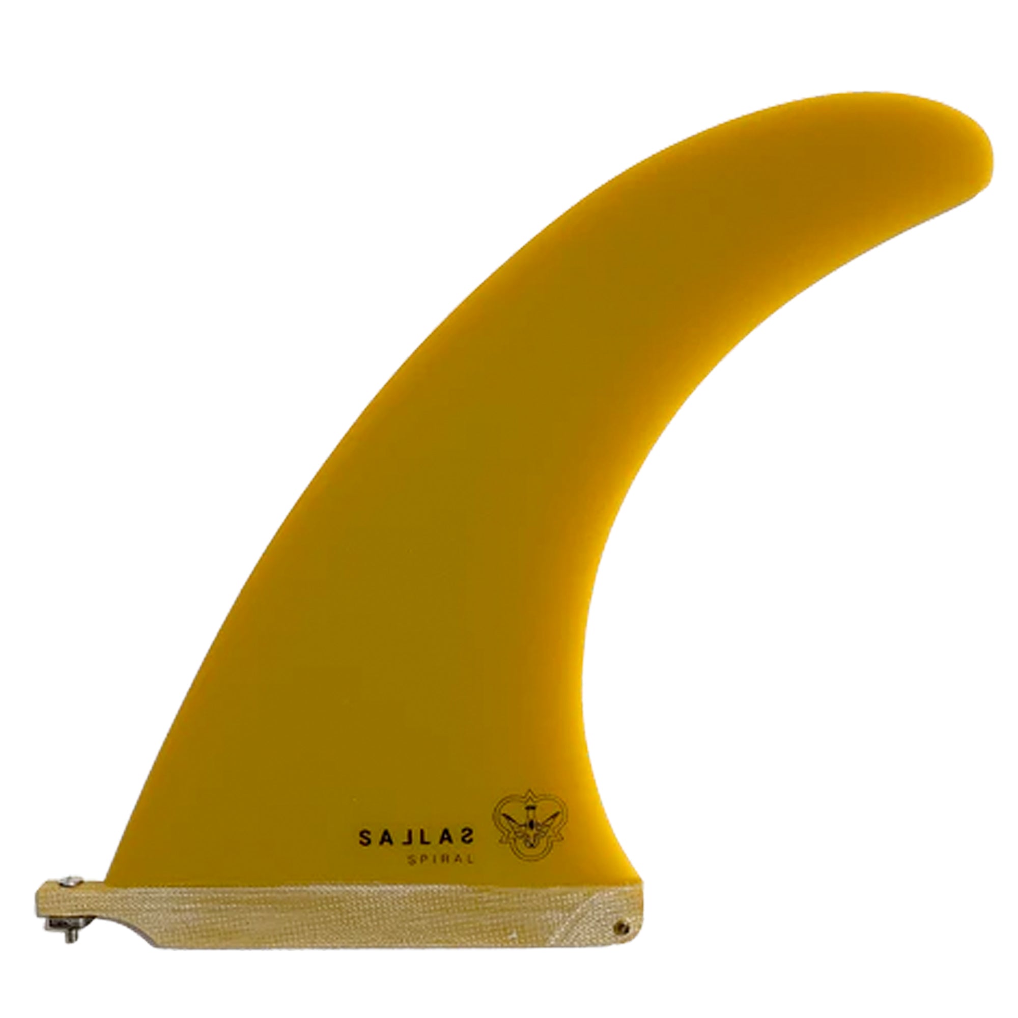 Flying Diamonds Sallas Spiral Longboard Fin - 9.5"/Mango