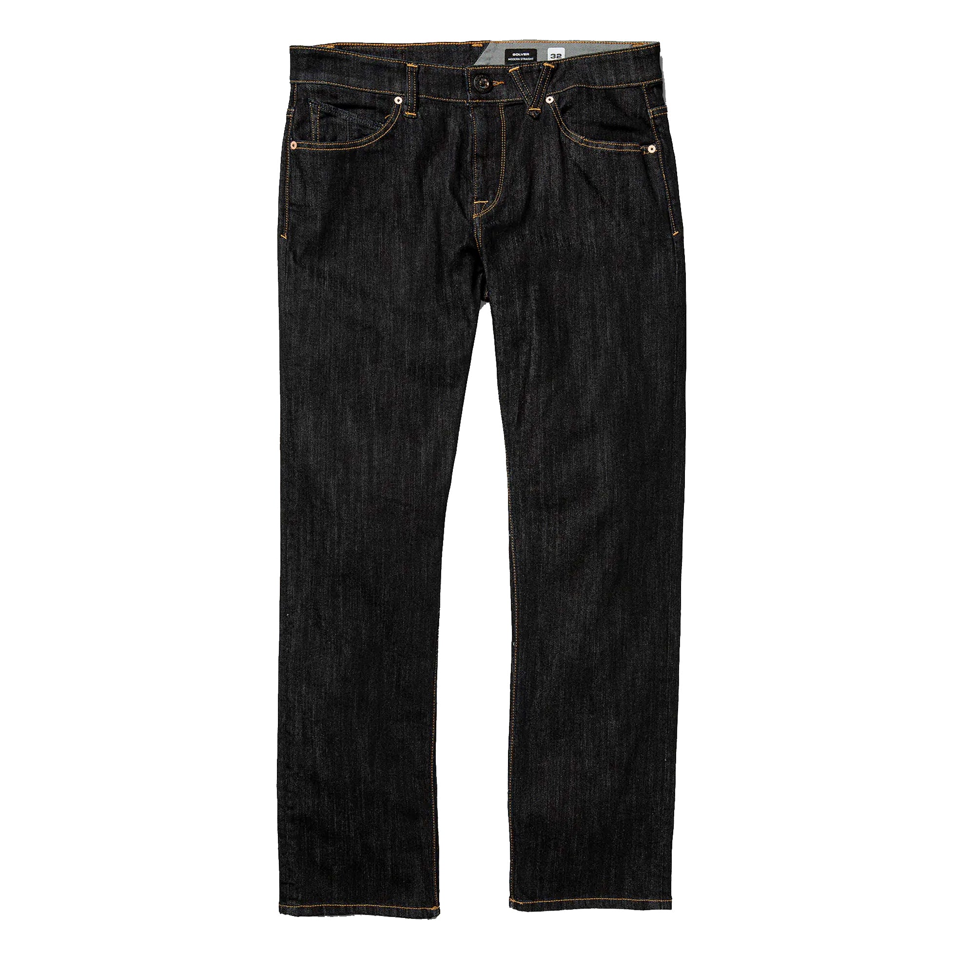 Volcom Solver Modern Fit 30" Men's Jeans - Black