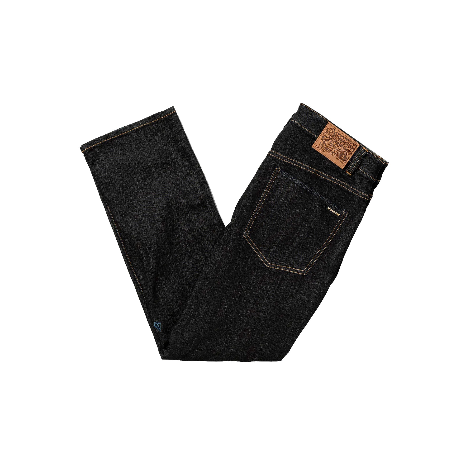 Volcom Solver Modern Fit 30" Men's Jeans - Black