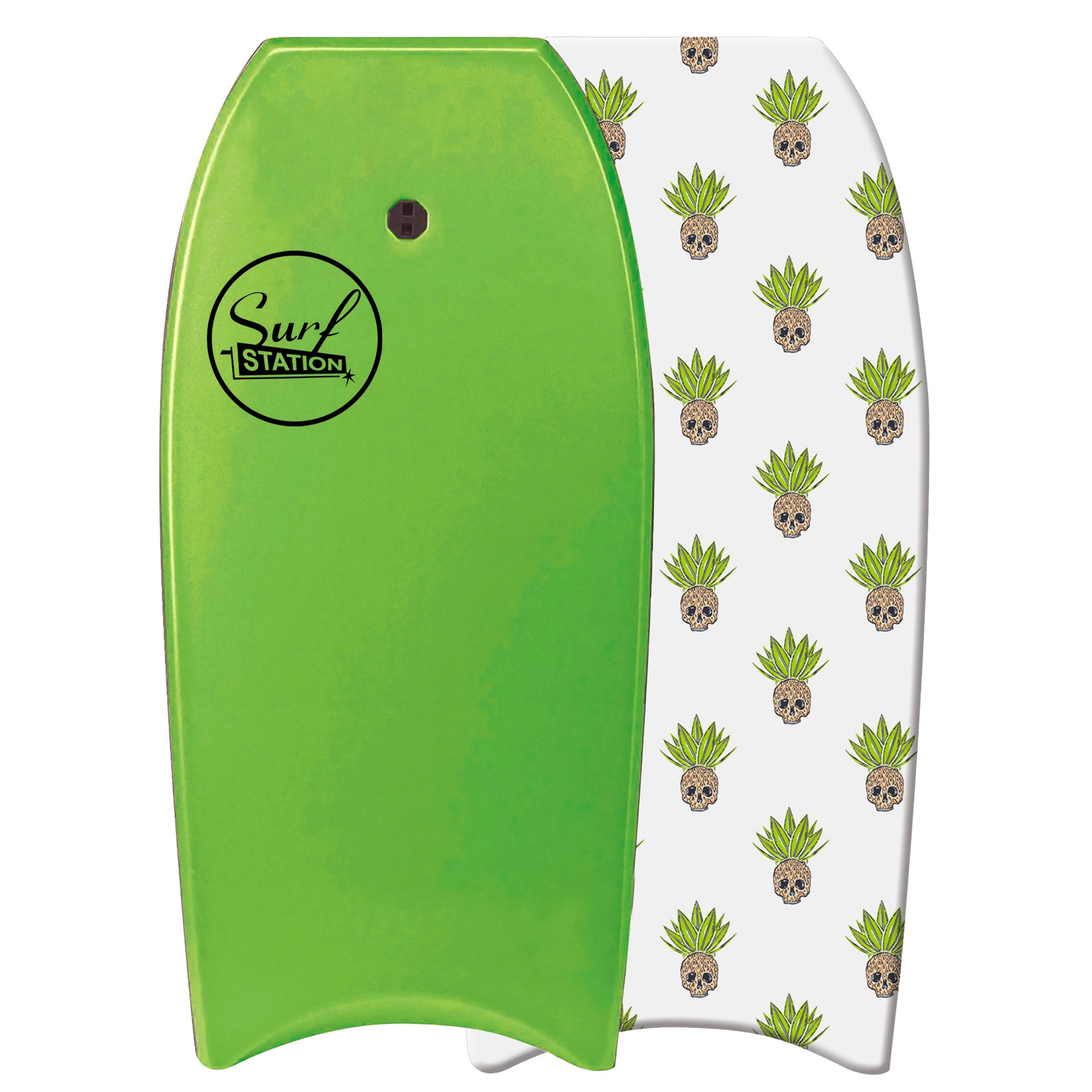 Surf Station Magnum 39" Bodyboard w/ Leash - Green
