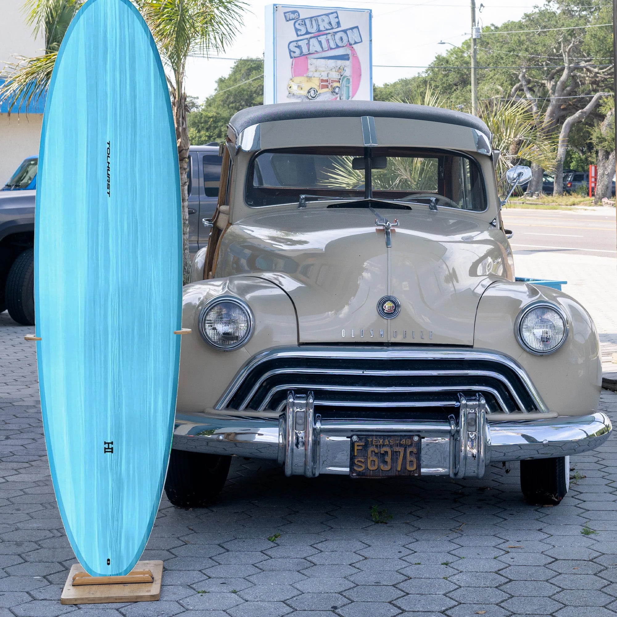 Thunderbolt Moe 7'2 Surfboard - FCS II