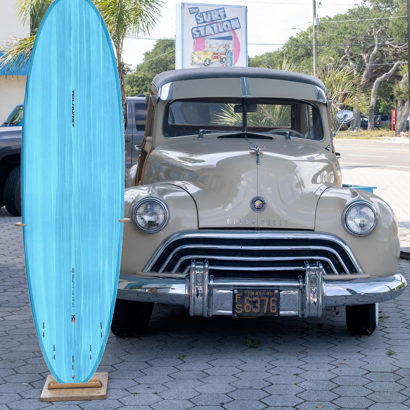 Thunderbolt Moe 7'2 Surfboard - FCS II