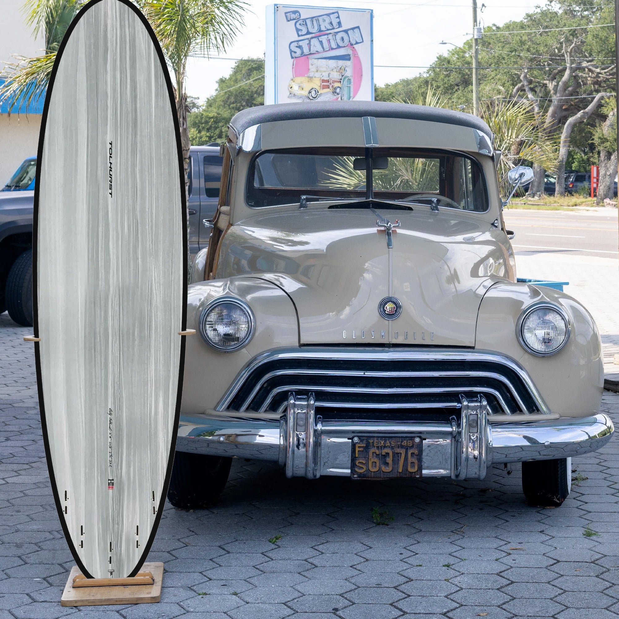 Thunderbolt Moe 7'2 Surfboard - FCS II