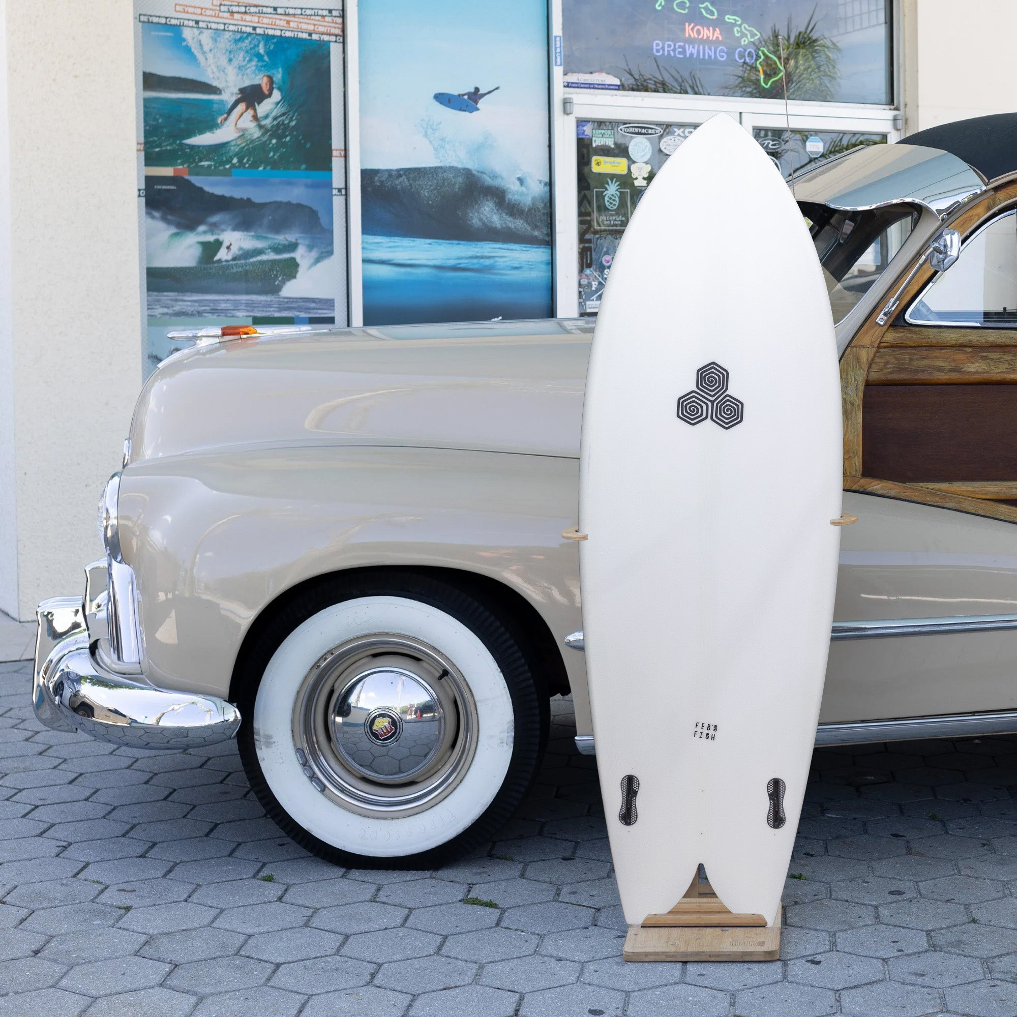 Channel Islands Feb's Fish Spine-Tek 5'5 Surfboard - FCS II