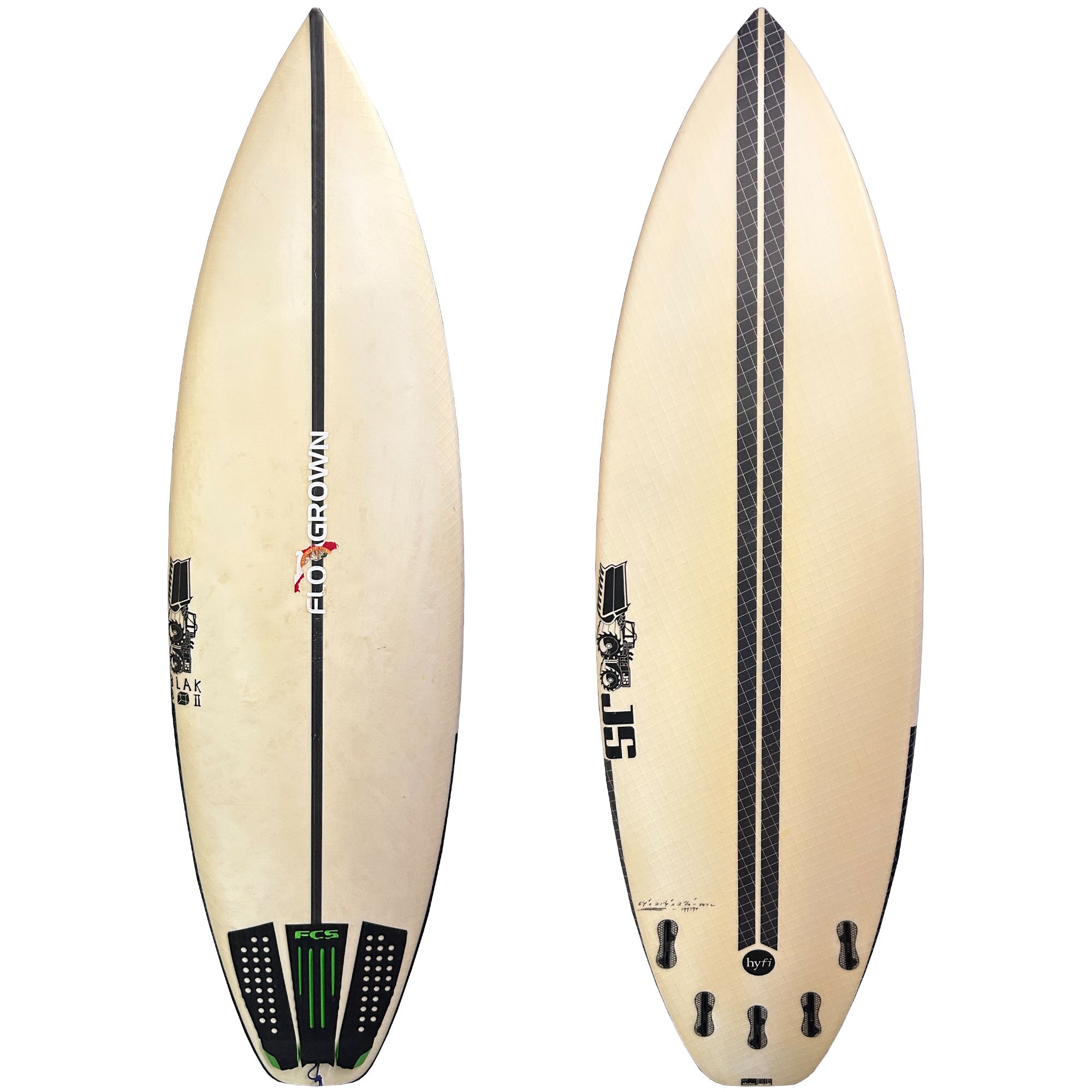 JS Blak Box 6'4 Consignment Surfboard - FCS II