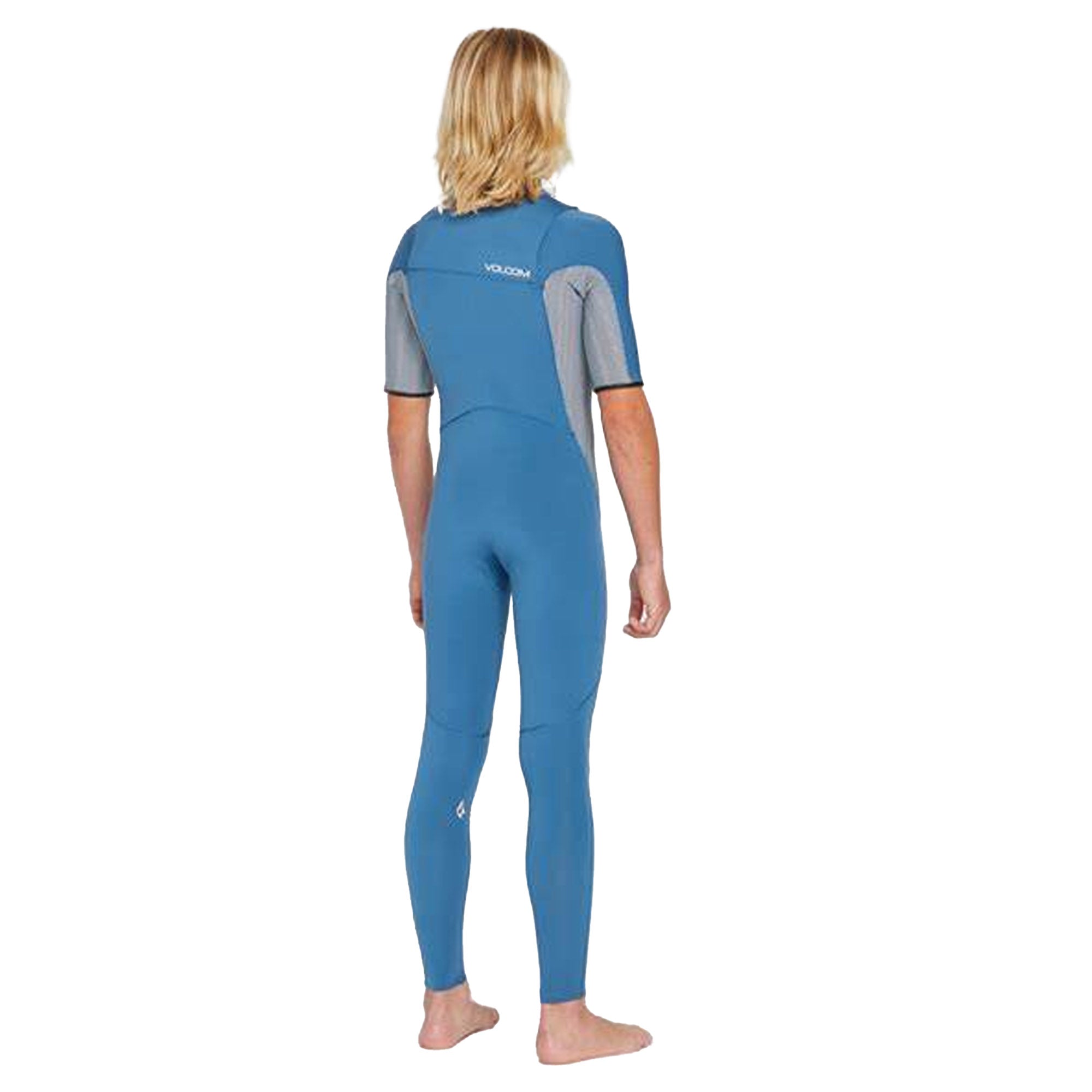 Volcom Modulator 2mm Chest-Zip Youth Boy's S/S Fullsuit Wetsuit