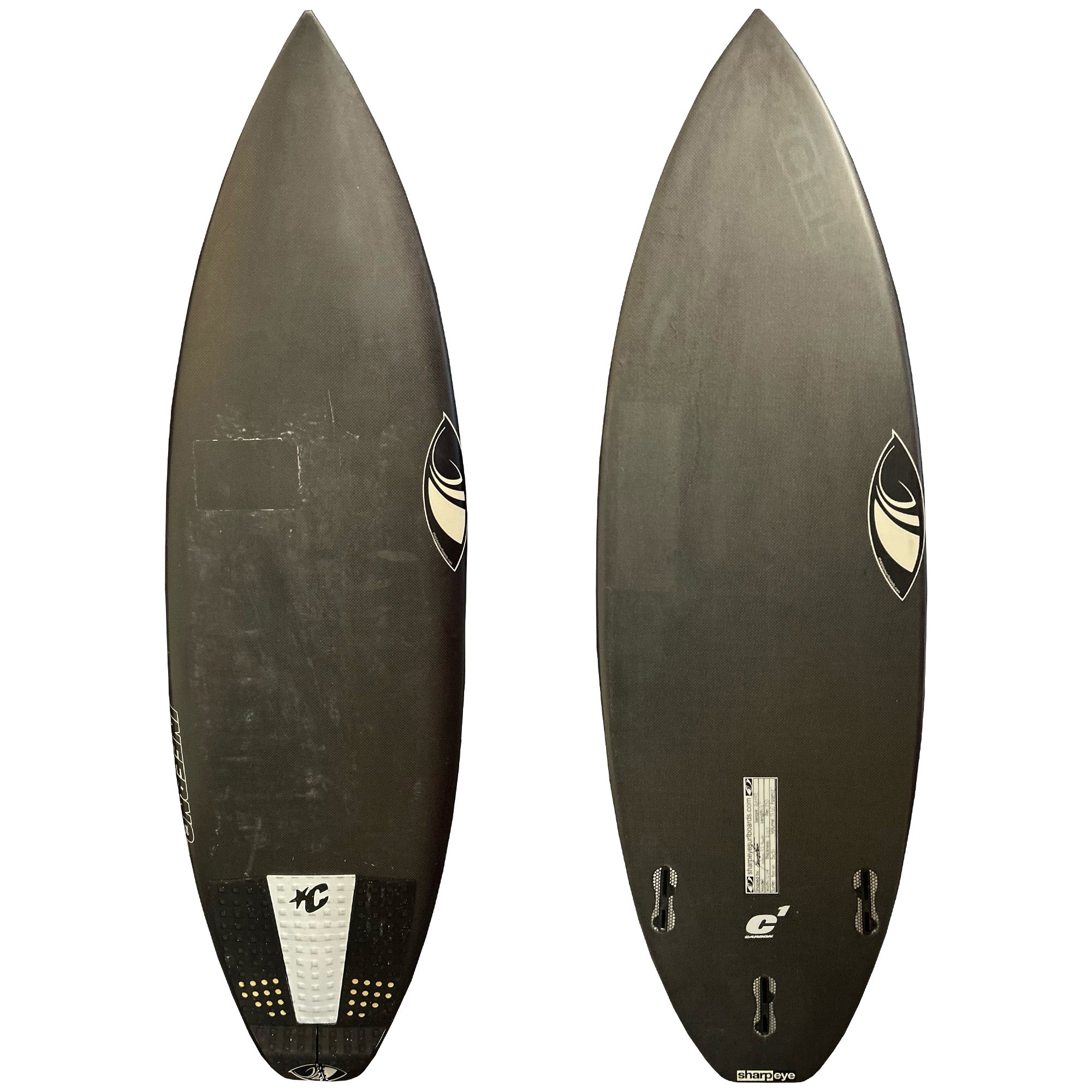 Sharp Eye Inferno 72 4'11 Consignment Surfboard - FCS II