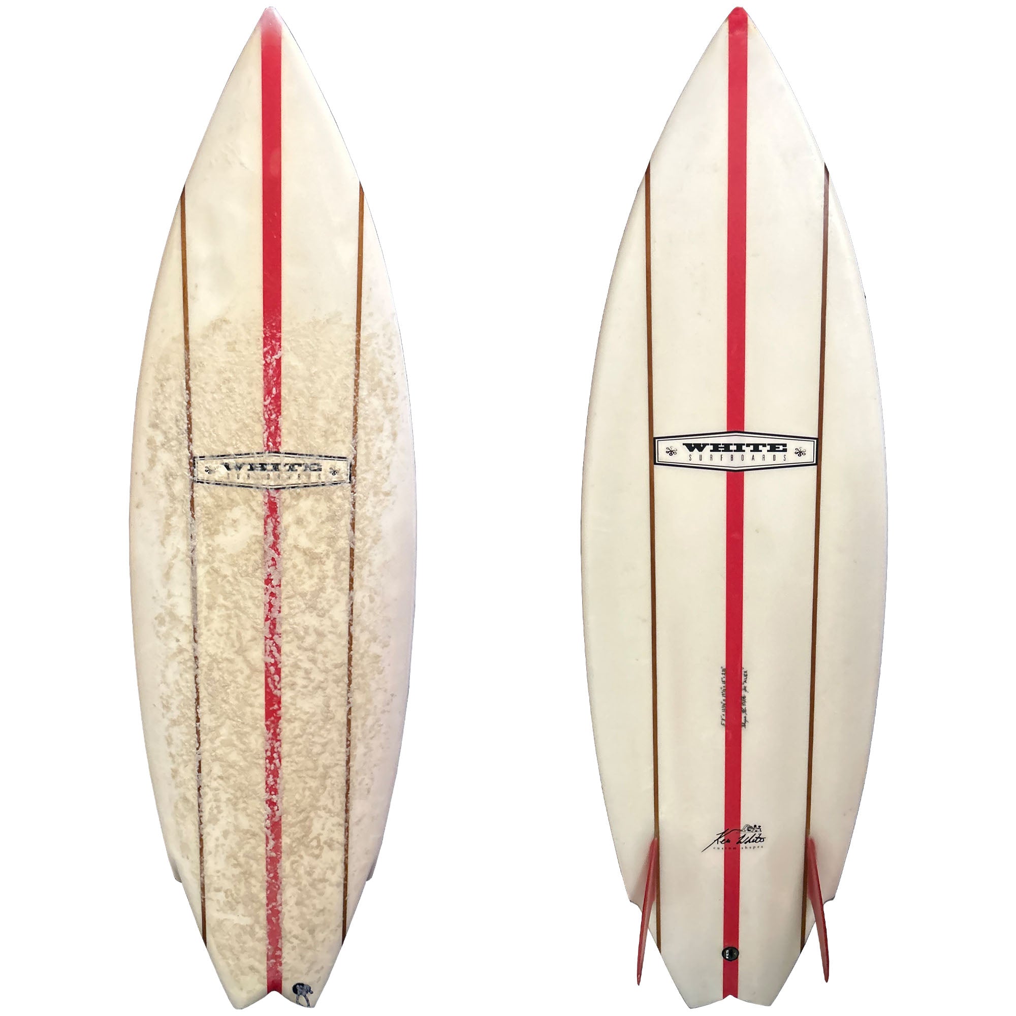 Ken White 5'7 Used Surfboard - Glass On