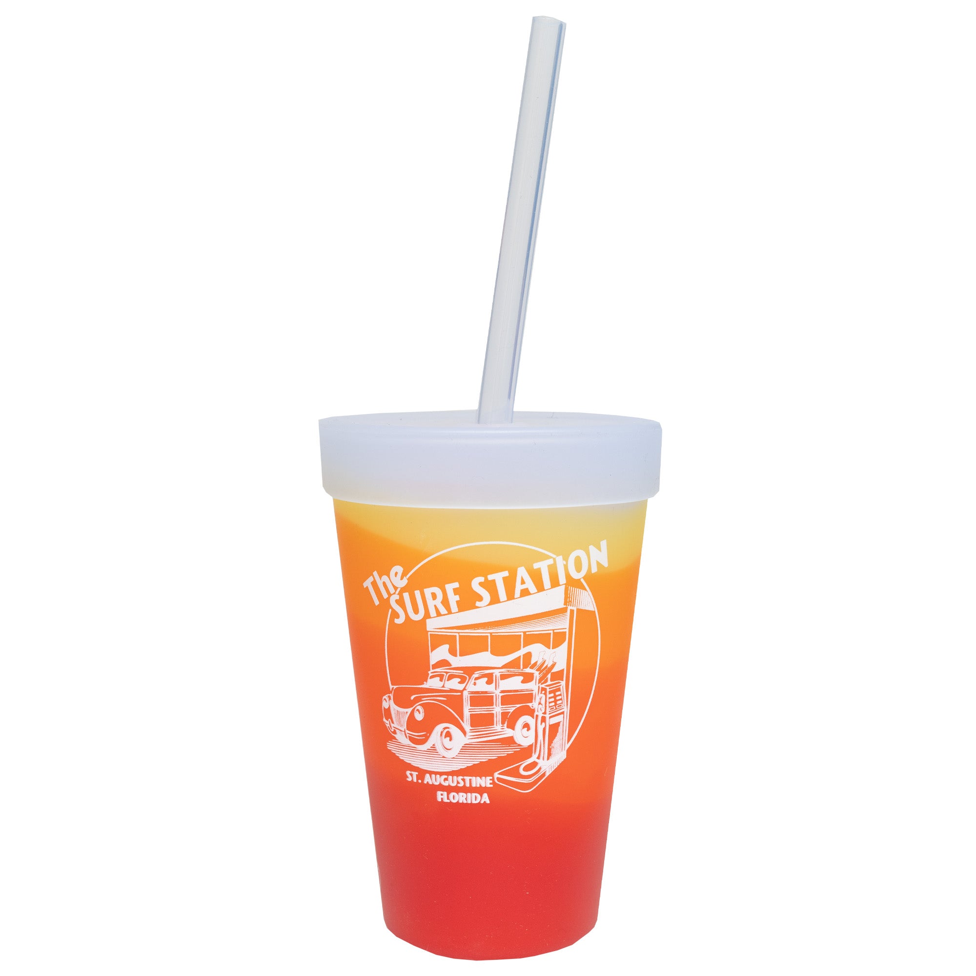Surf Station Silipint Woody 16oz Tumbler Cup - Marigold