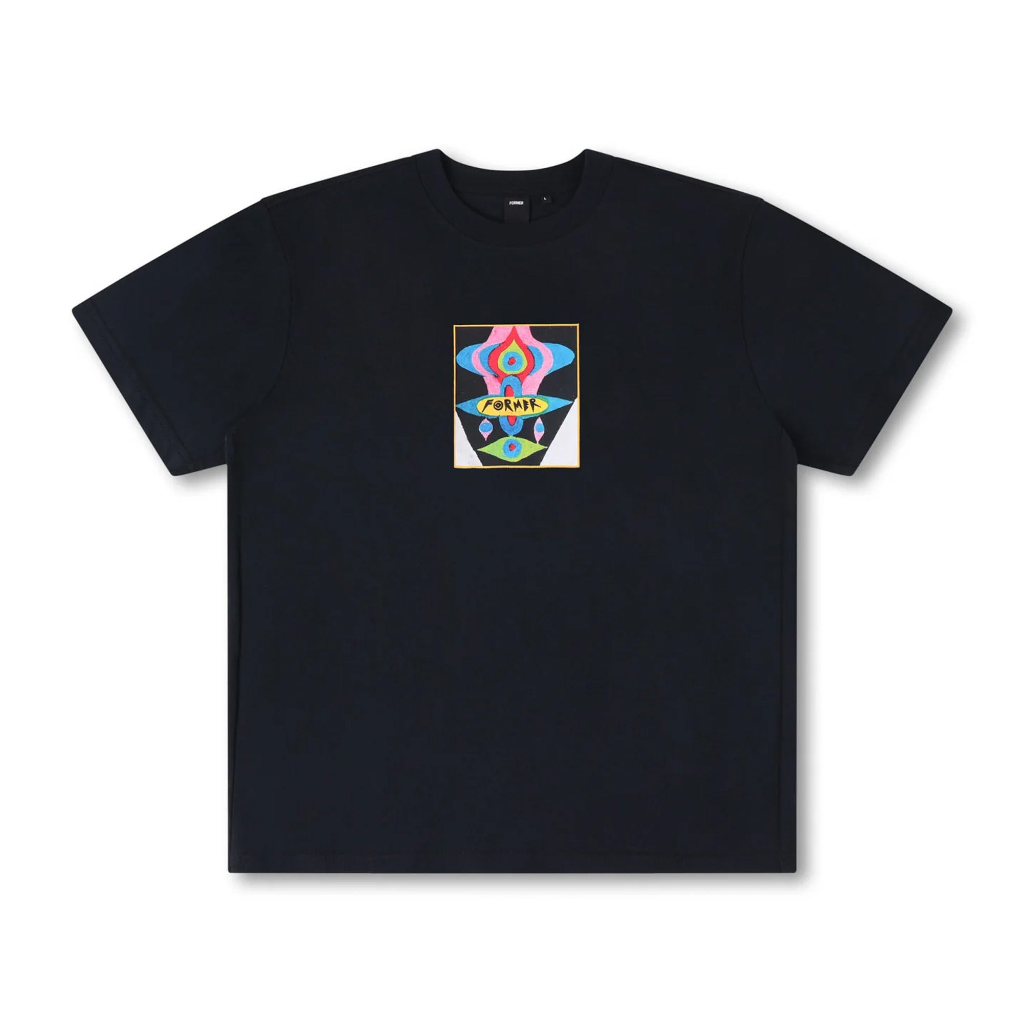 Former Droid Pastel Men's S/S T-Shirt - Black