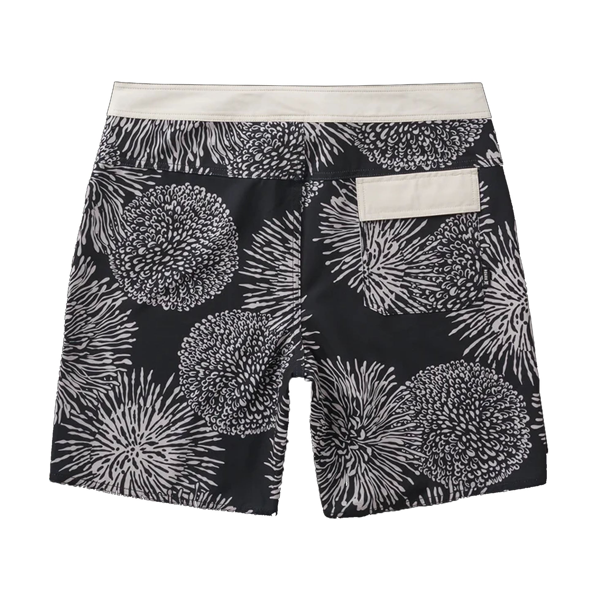 Roark Passage 18" Men's Boardshorts - Black Floral