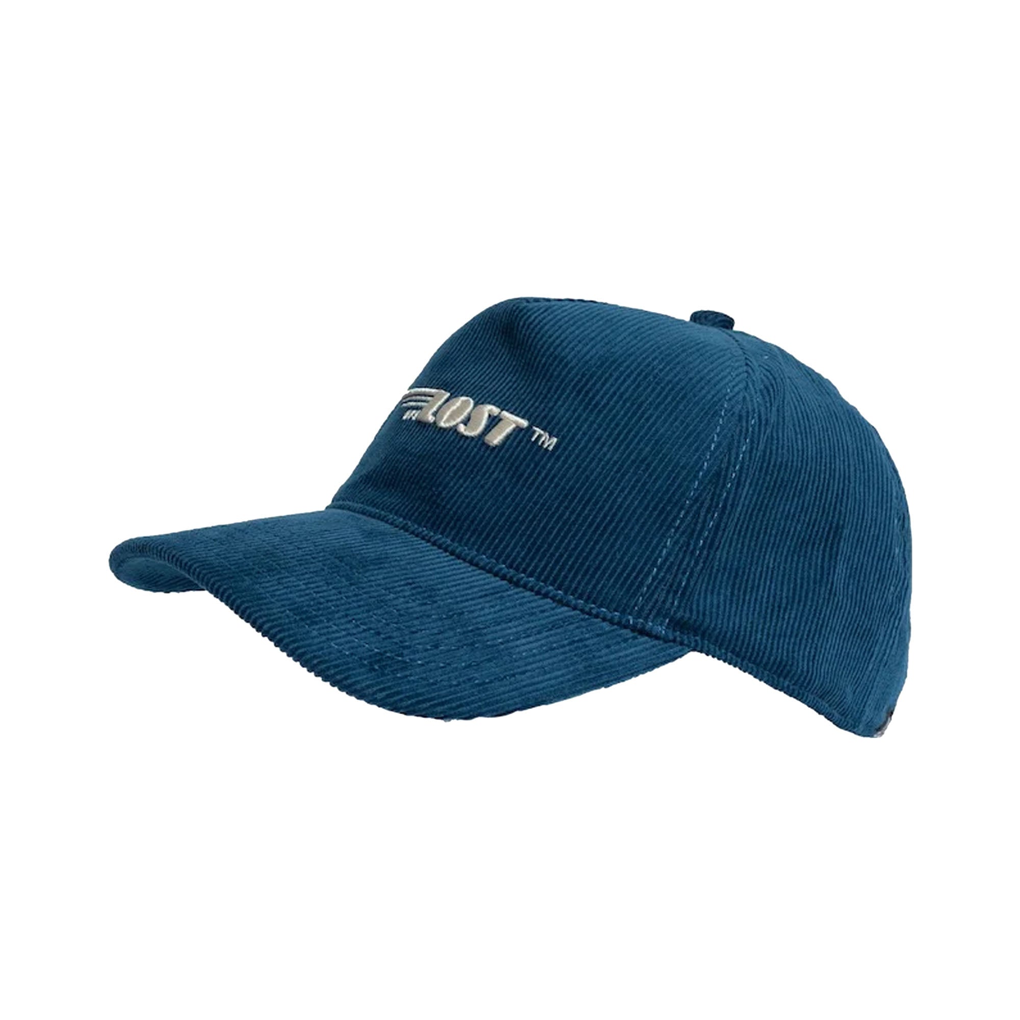 Lost Winged Corduroy Men's Hat - Atlantic Blue