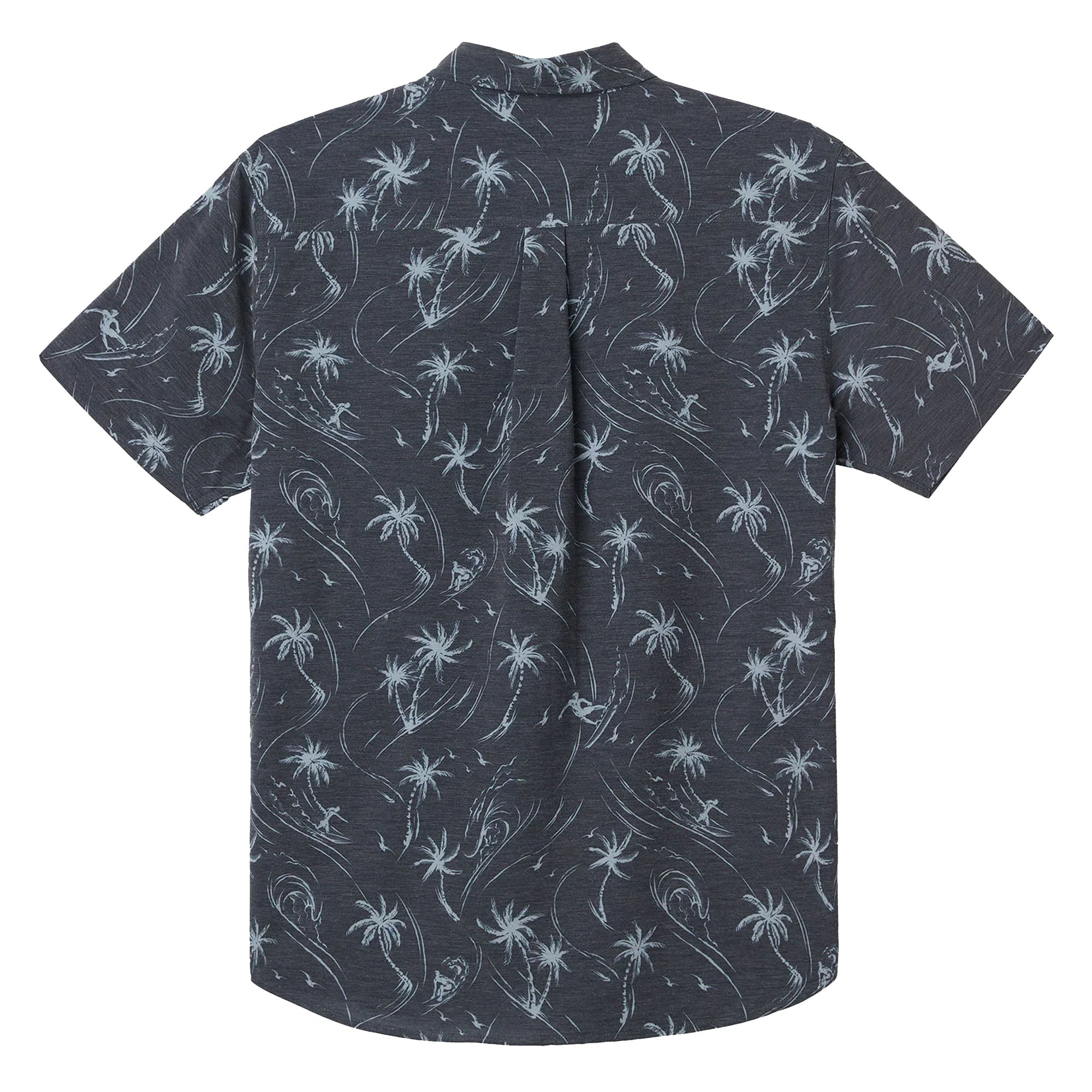 O'Neill TRVLR Upf Traverse Standard S/S Dress Shirt - Black