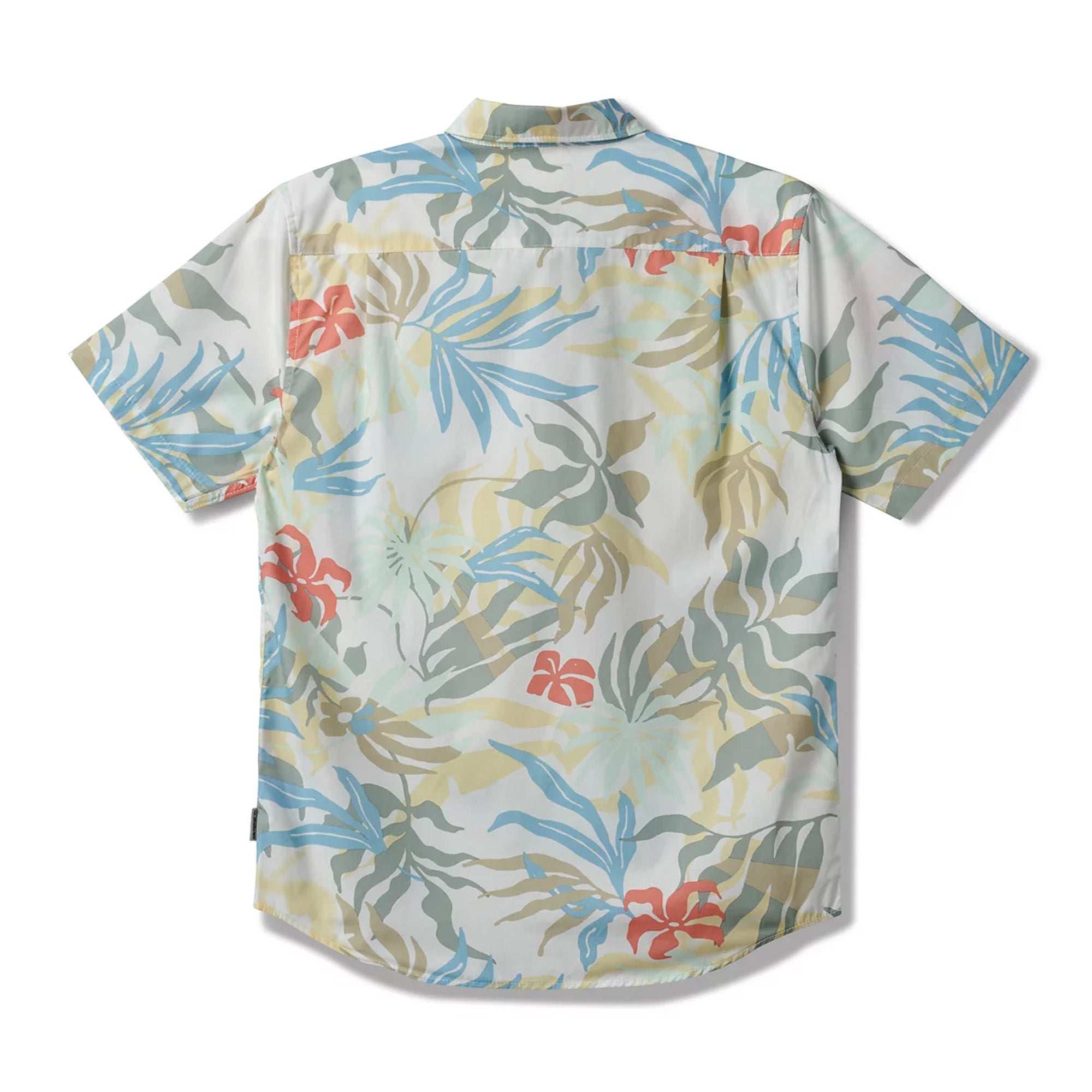 Quiksilver Blueweed Classic Men's S/S Dress Shirt - Off White