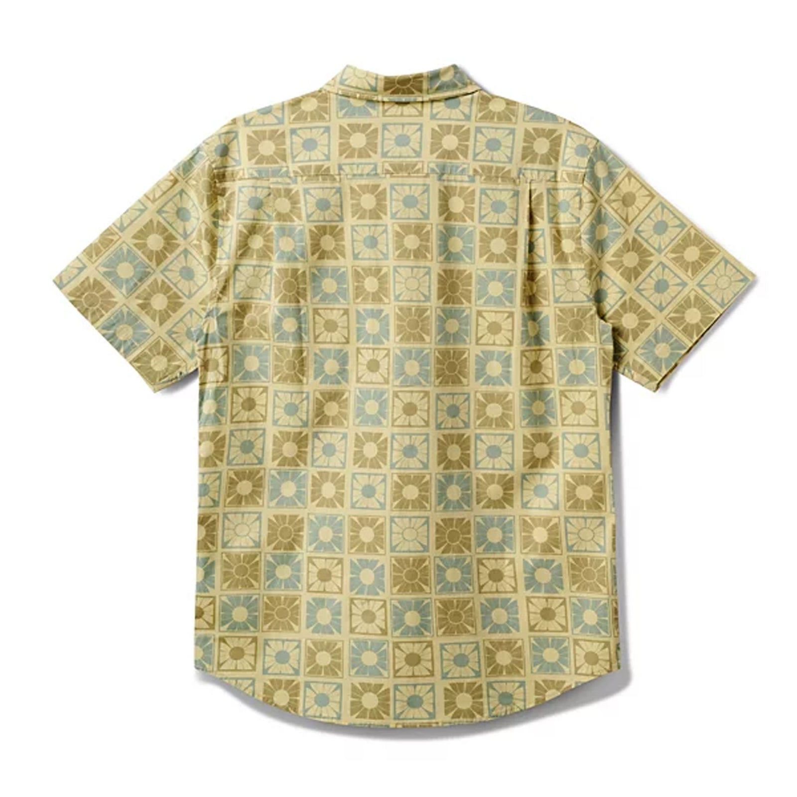 Quiksilver Freedom Classic Stretch Men's S/S Dress Shirt - Cream