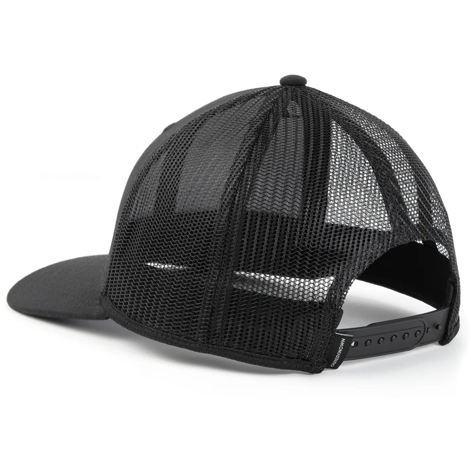 Outerknown OK Dot Men's Trucker Hat - Black