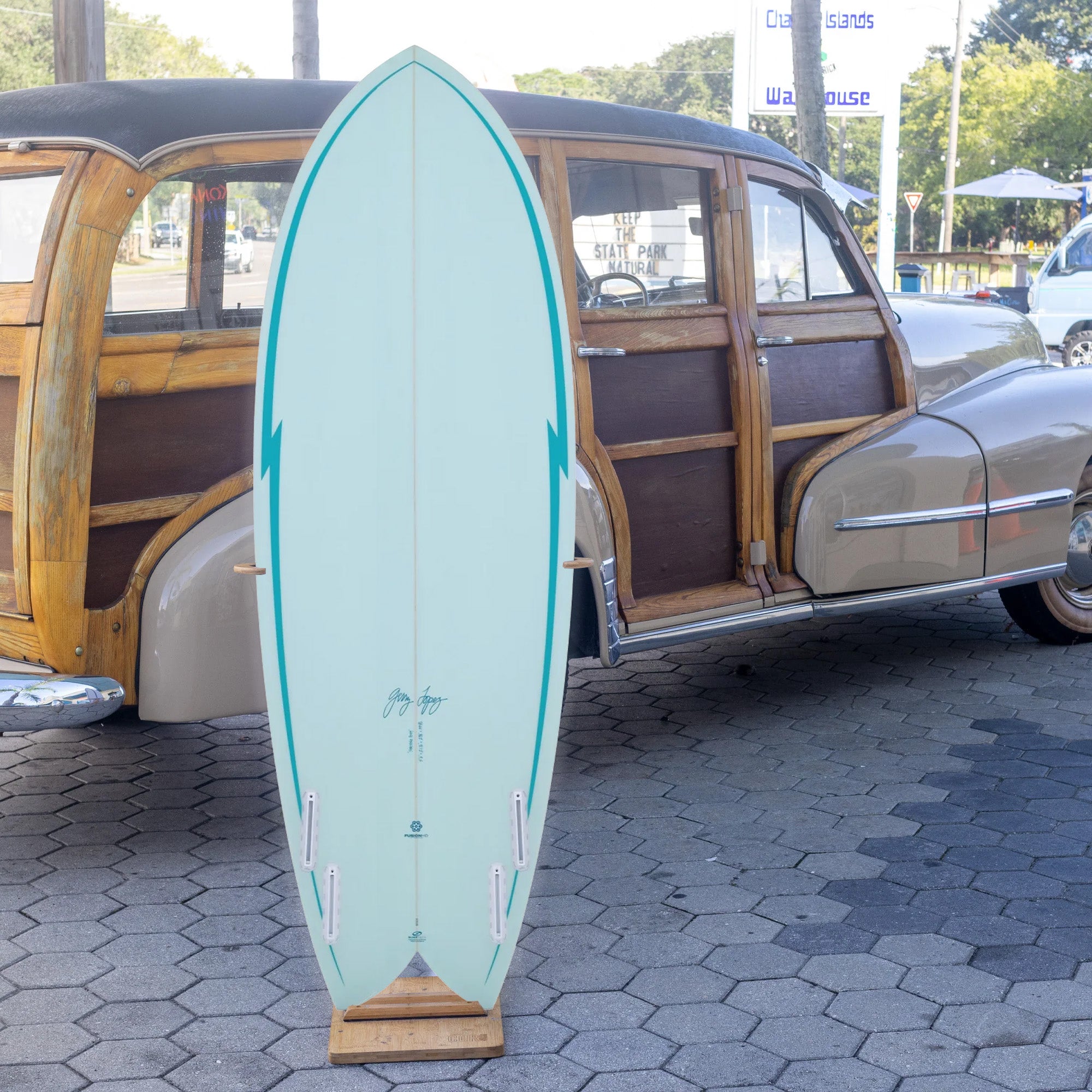 Gerry Lopez Something Fishy Fusion HD 5'8 Surfboard - Futures