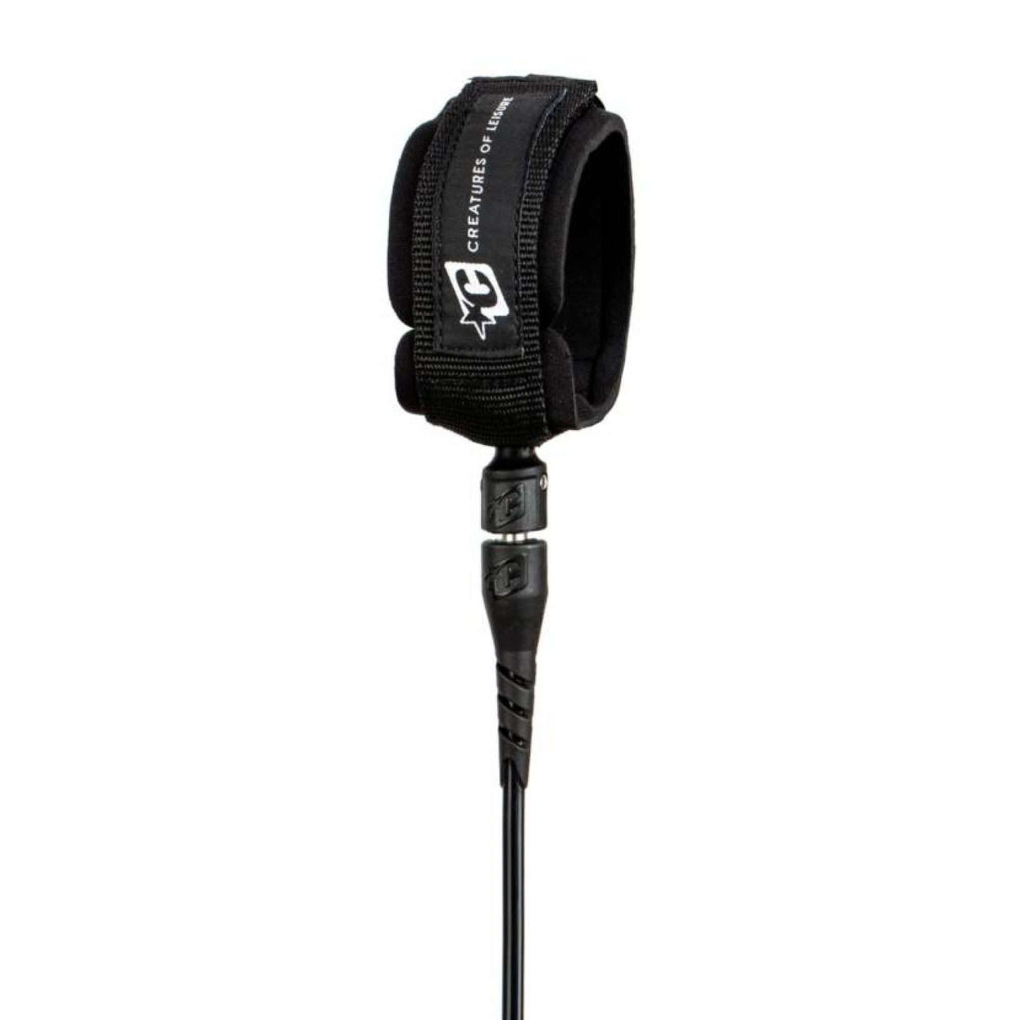 Creatures Of Leisure Icon Longboard Surfboard Leash - 9'/Black